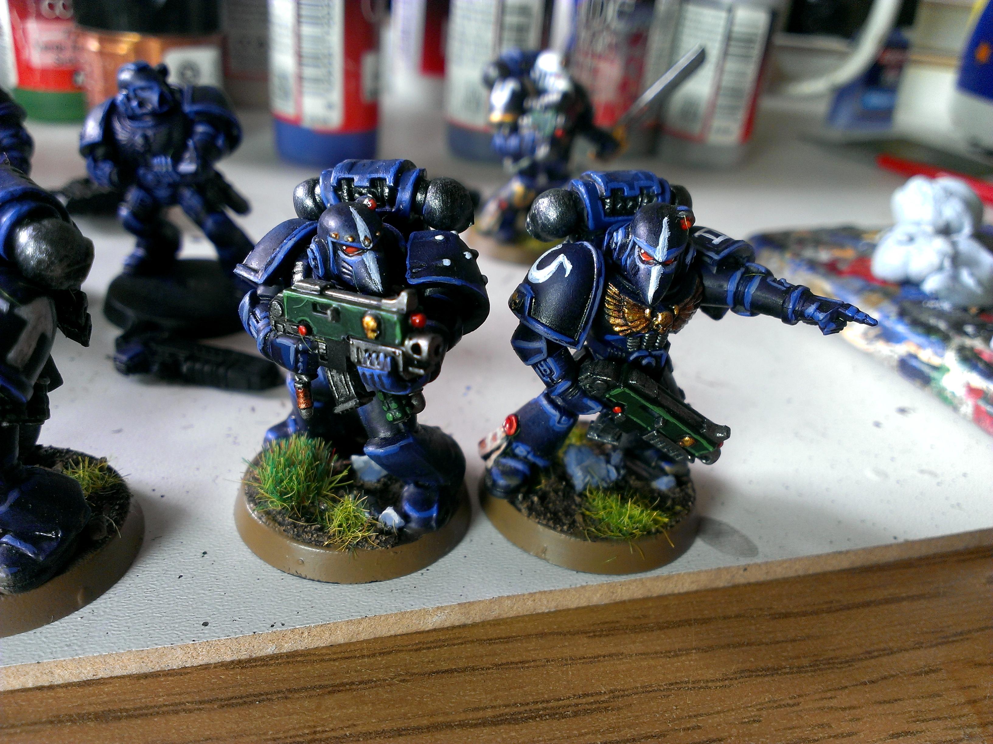 Space Marines, Ultramarines, Work In Progress