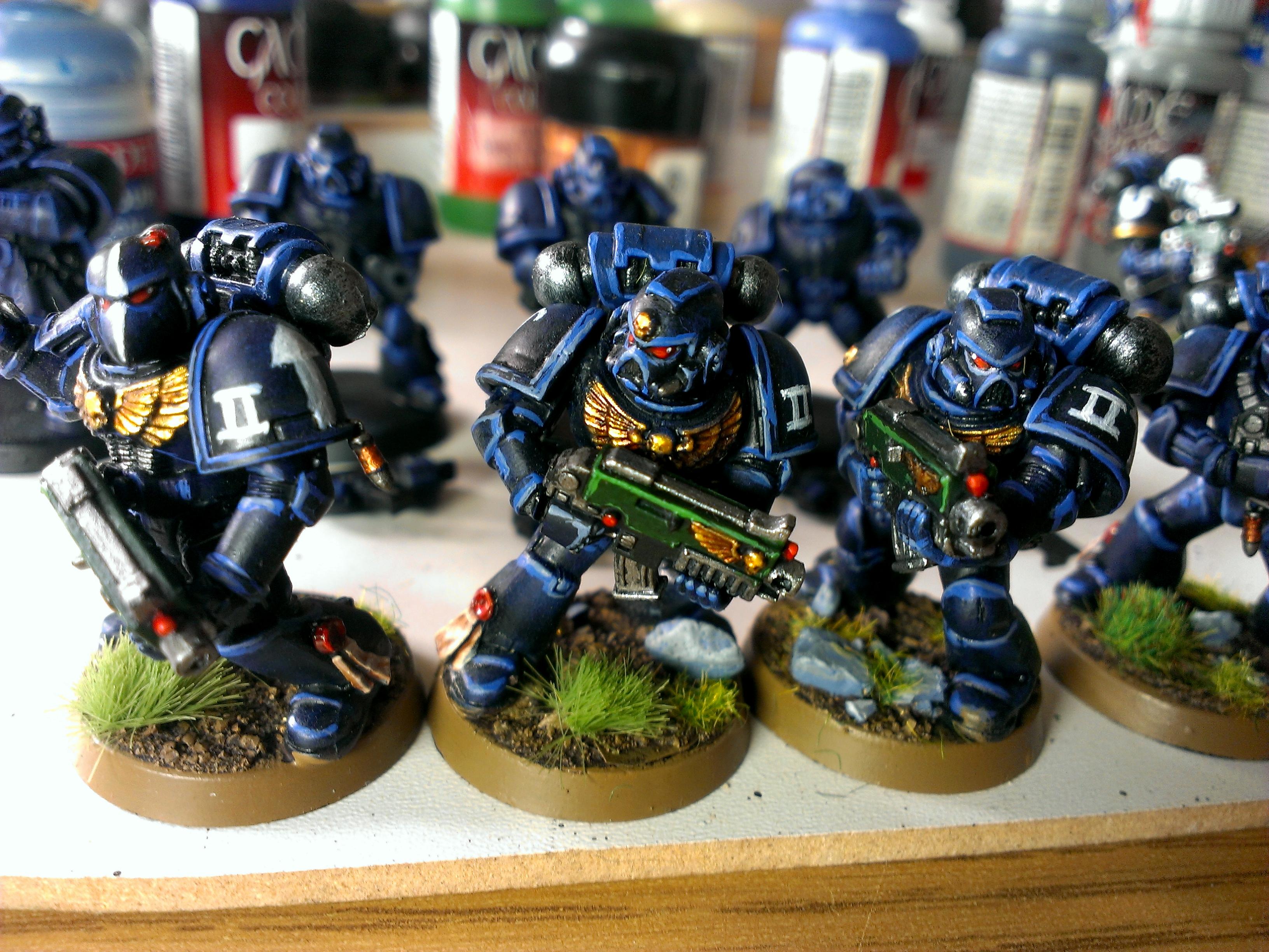Space Marines, Ultramarines, Work In Progress
