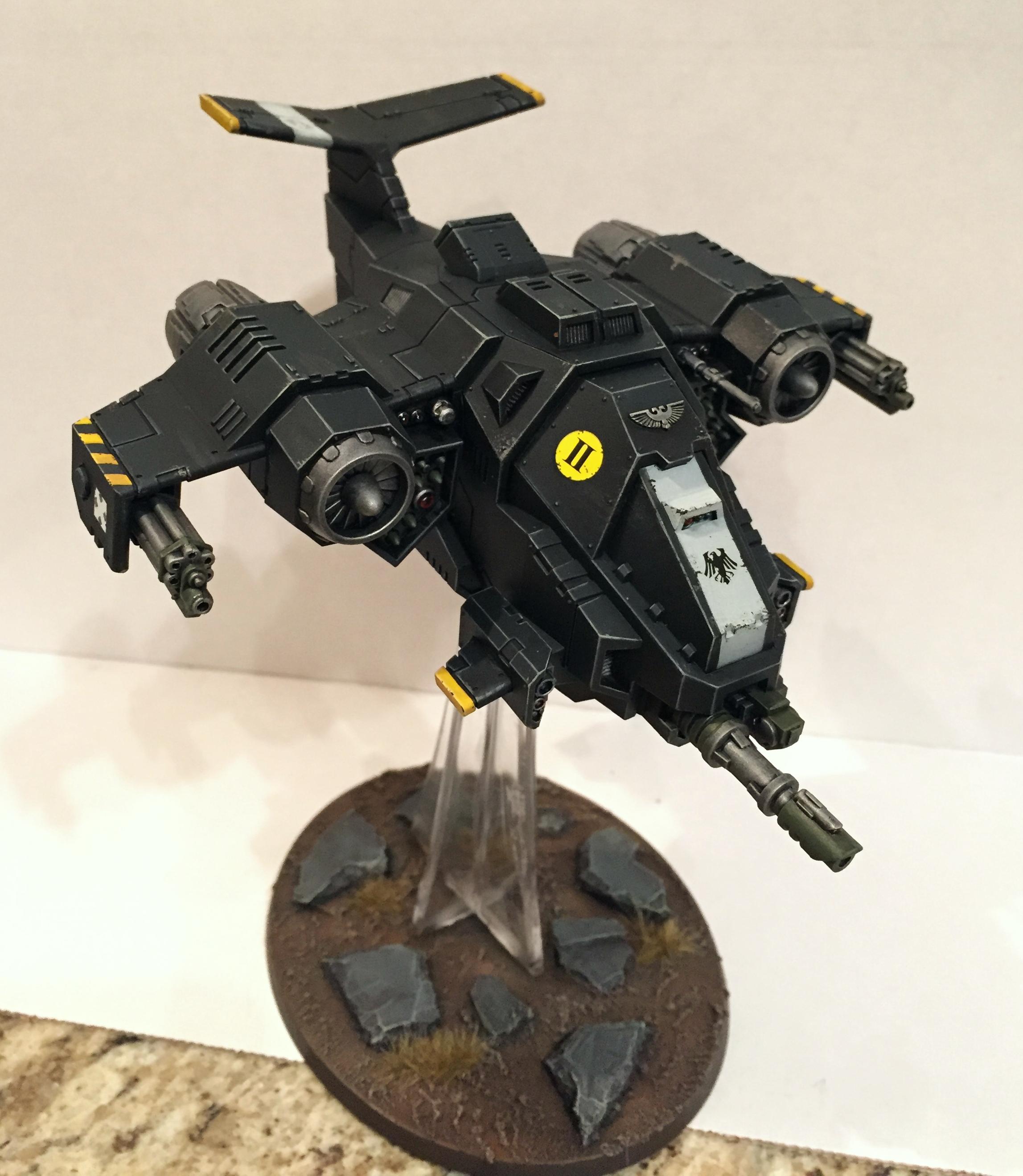 Flyer, Raven Guard, Stormhawk, Stormhawk Interceptor, Weathered - Raven ...