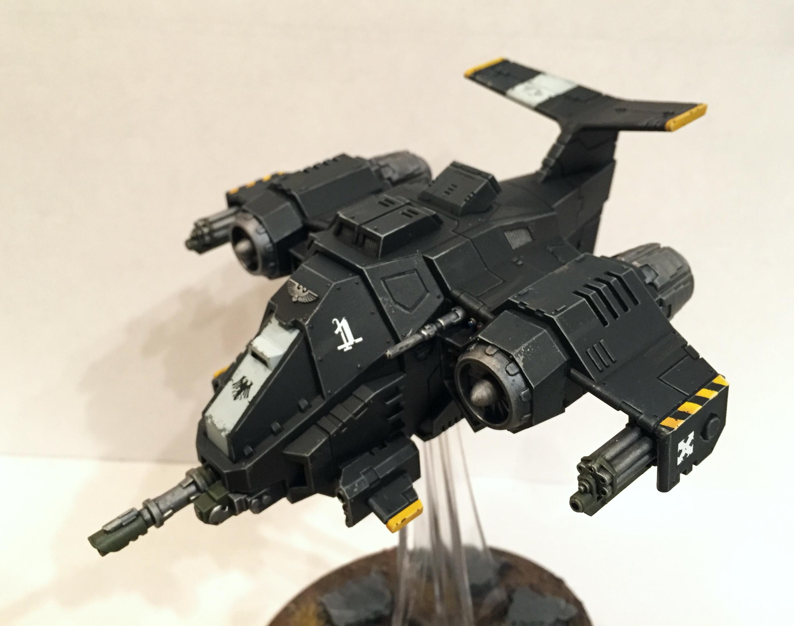 Flyer, Raven Guard, Stormhawk, Stormhawk Interceptor, Weathered - Raven ...