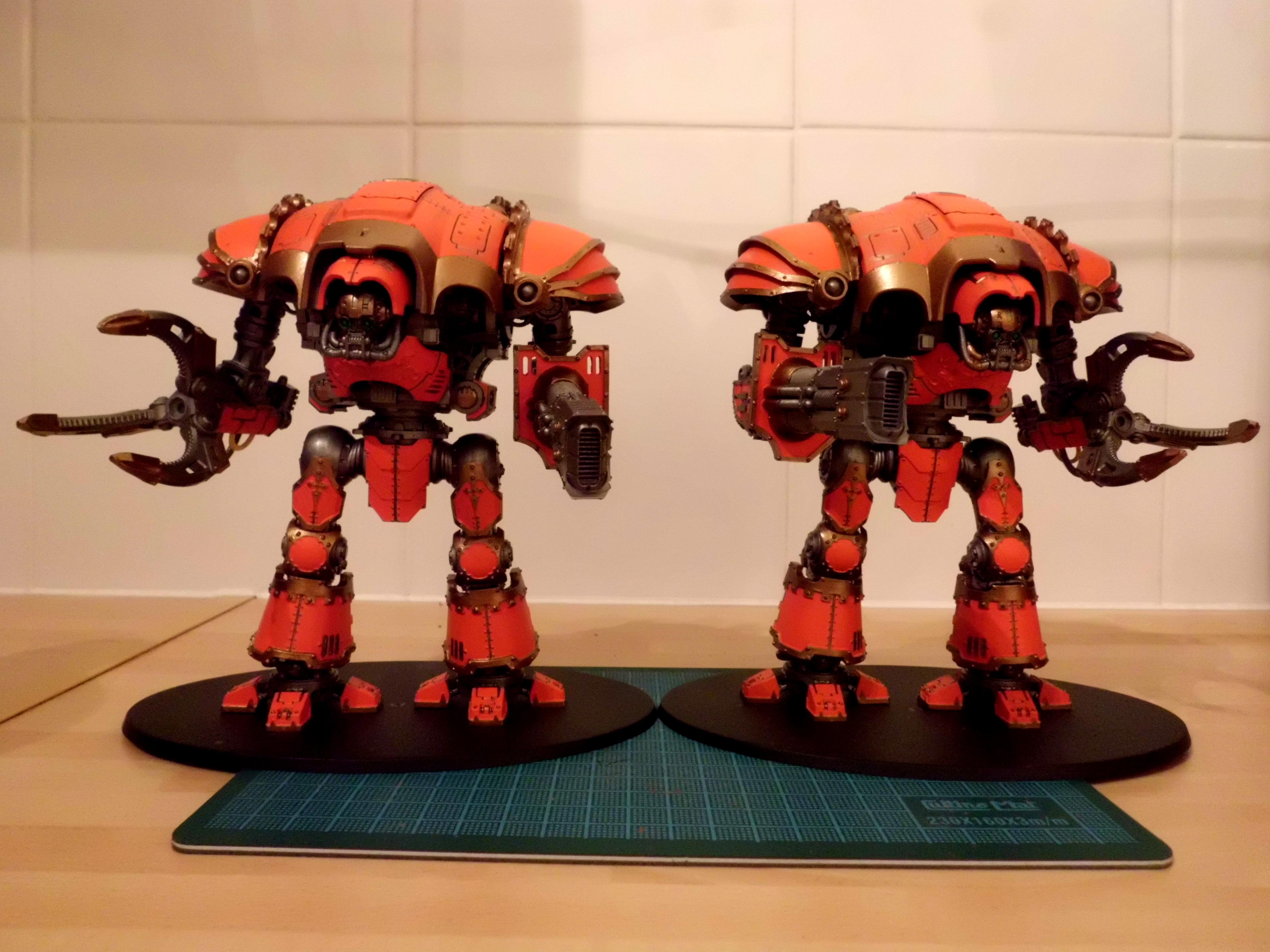 30k, Horus Heresy, House Col'khak, Imperial Knight, Knight Styrix, Mechanicum