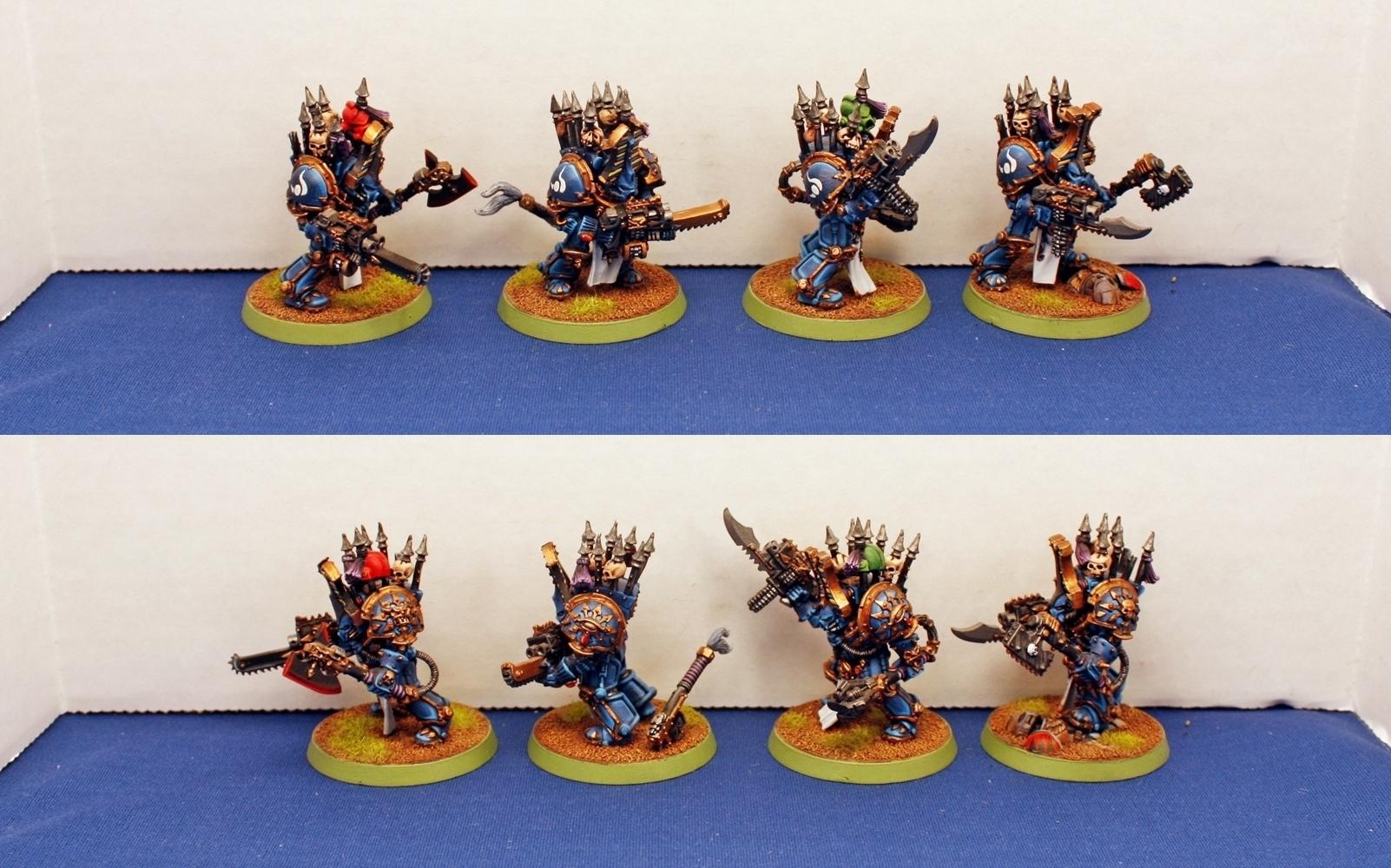 Army, Chaos, Chaos Space Marines, Daemons, Flamers, Painted, Thousand Sons, Tsons, Tzeentch
