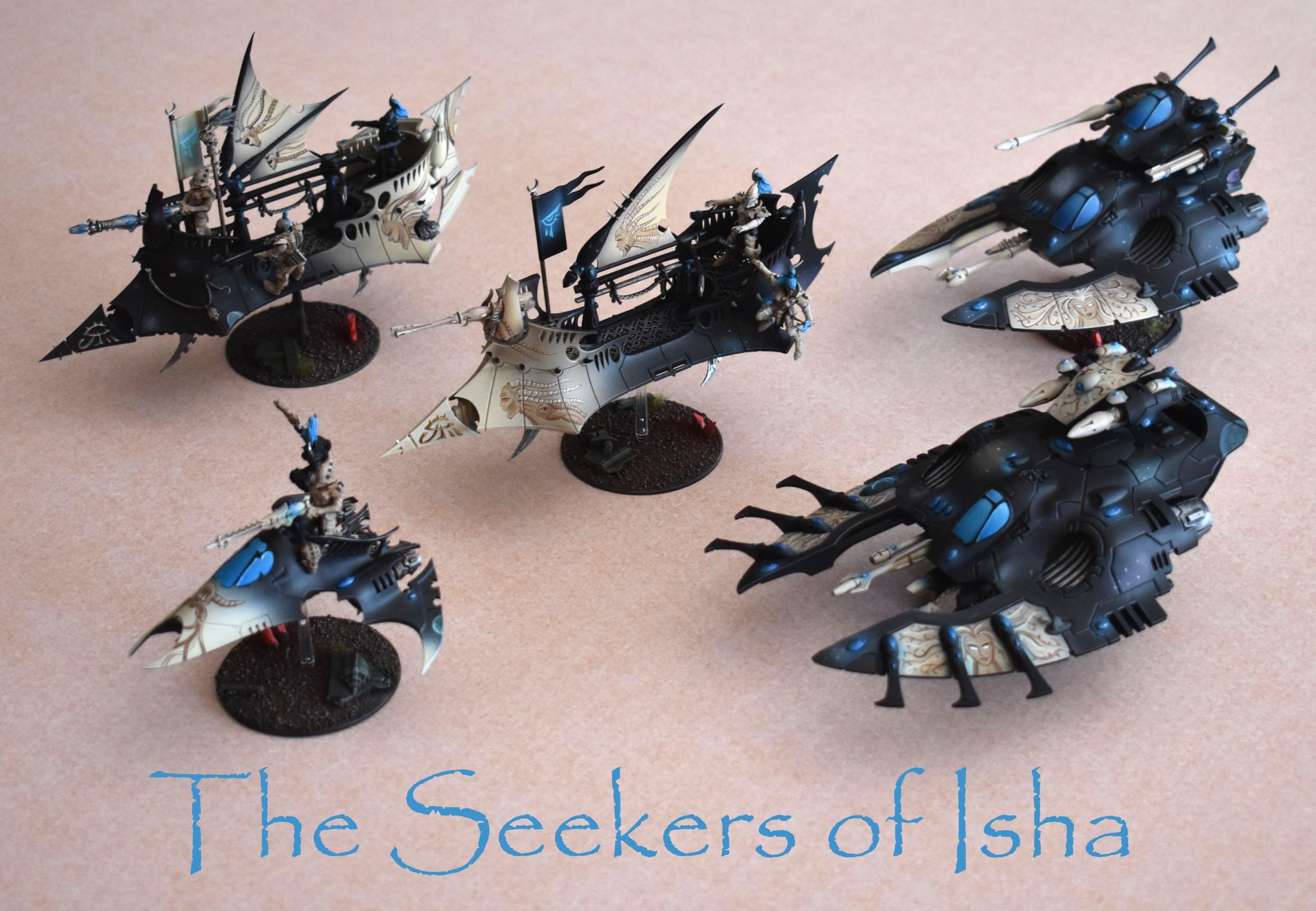 Dark Eldar, Eldar, Falcon, Fleet, Freehand, Isha, Object Source Lighting, Raider, Serpent, Ulthwe, Venom, Ynnari
