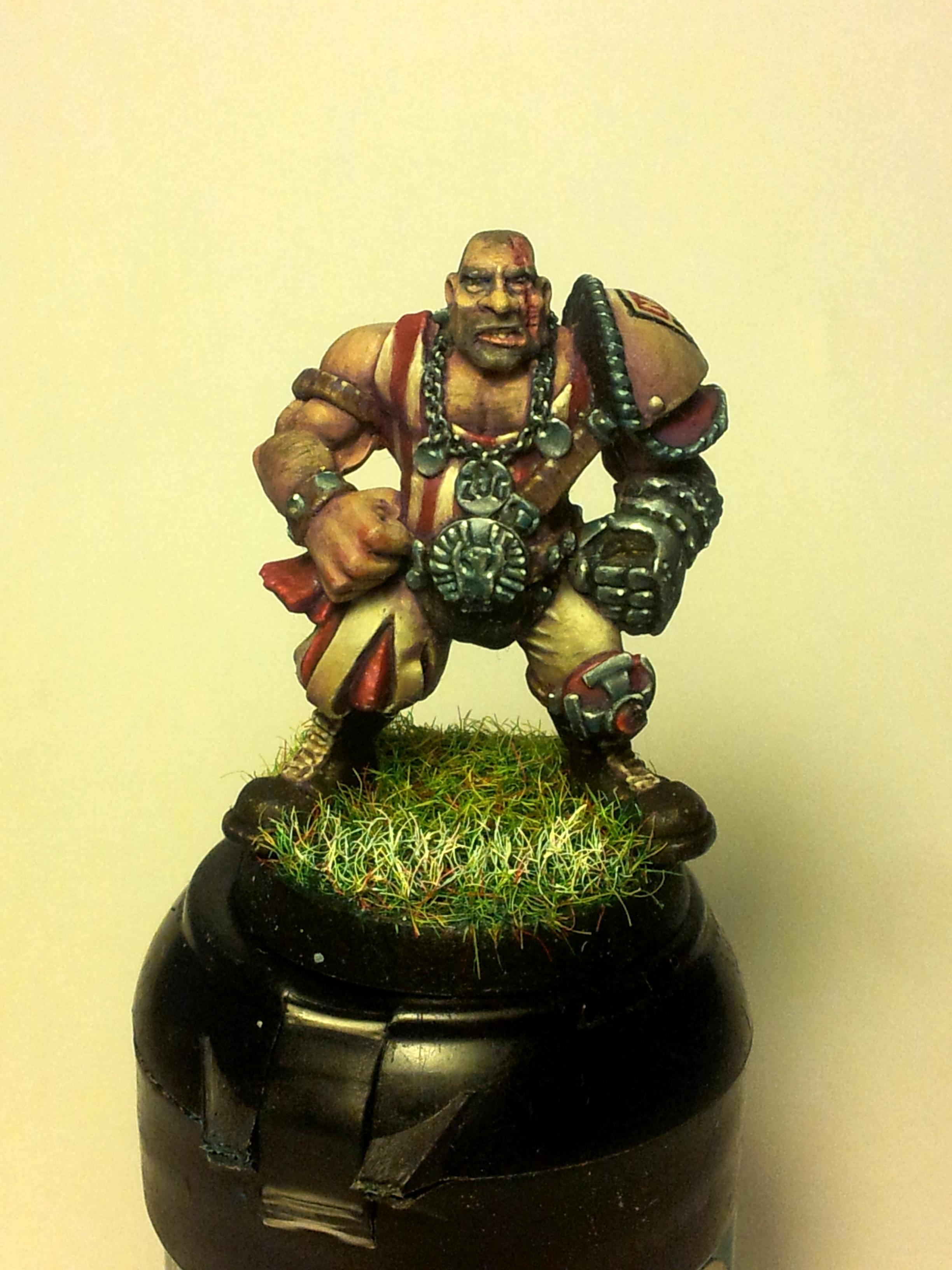 Blood Bowl, Human, Mighty Zug, Non-Metallic Metal, Star Player