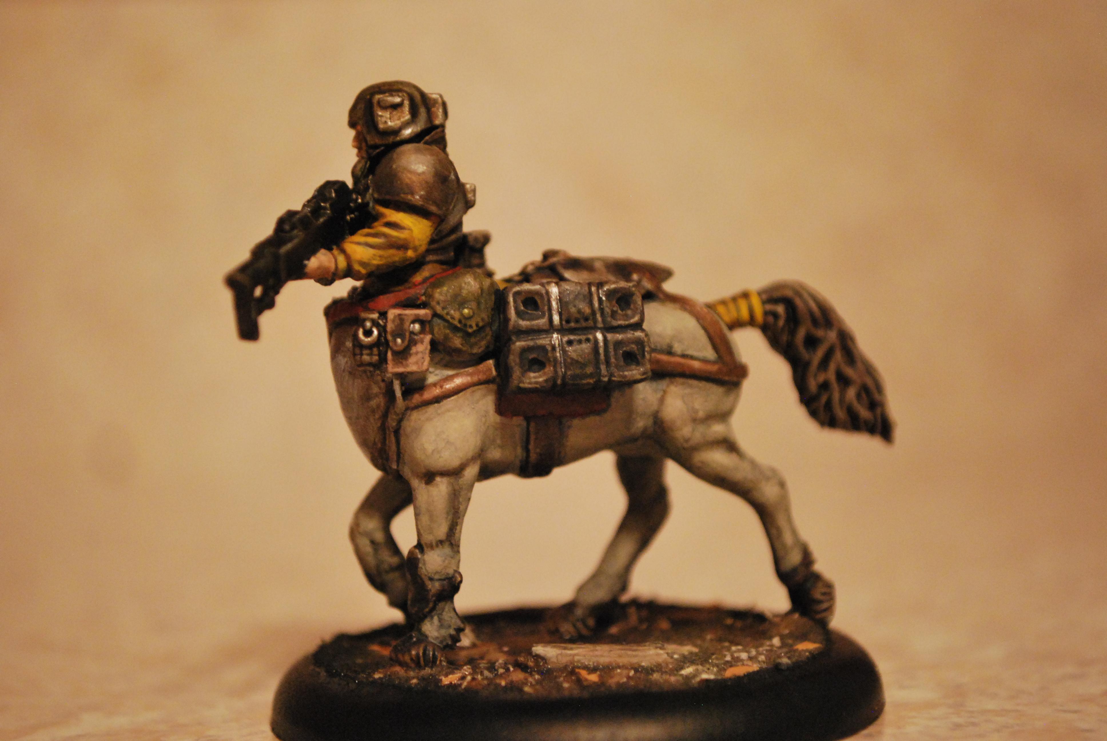 Centaur, Conversion, Custom, Empire, Fallout, Horse, Imperial Guard, Mutant, Plus, Post Apoc, Post Apocalyptic, Pro-create, Sculpting, Soldier, This Is Not A Test