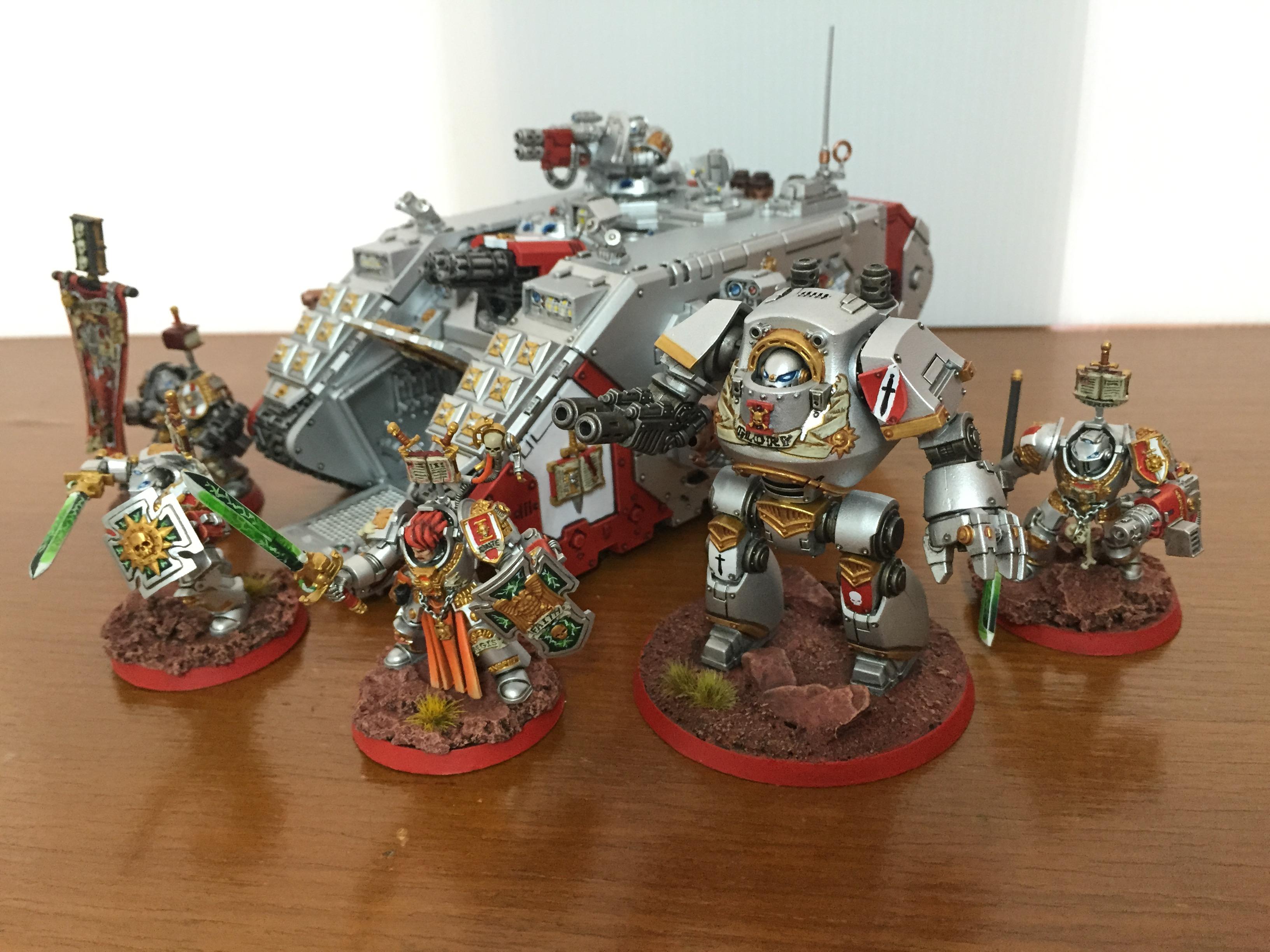 Contemptor, Dreadnought, Grey Knights, Justicar, Land Raider, Paladin