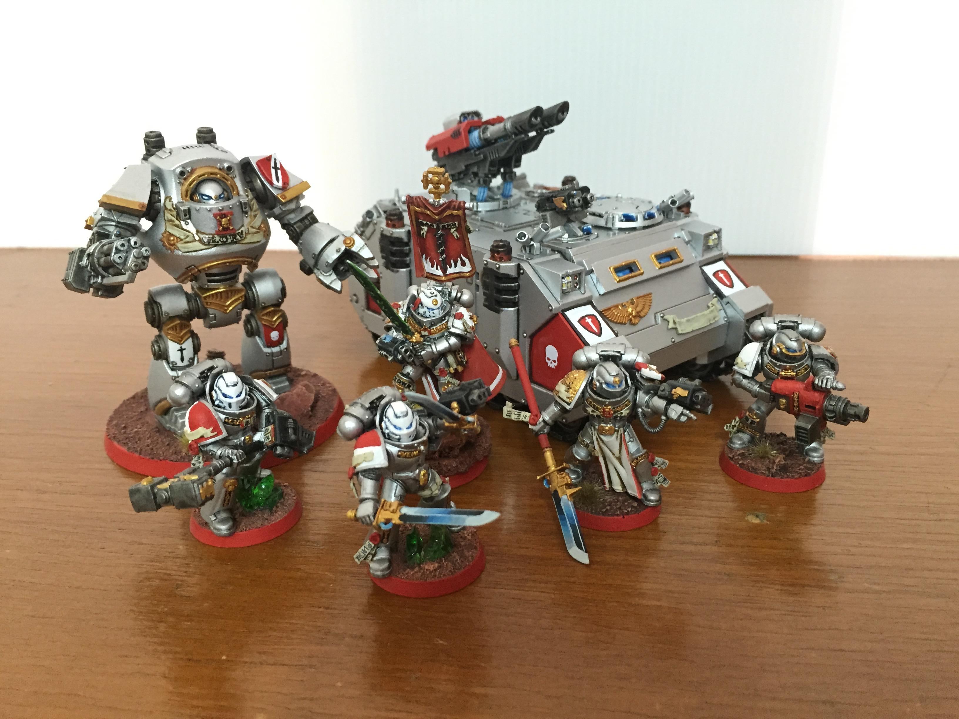 Contemptor, Dreadnought, Garran Crowe, Grey Knights, Purgtion, Purifier, Razorback