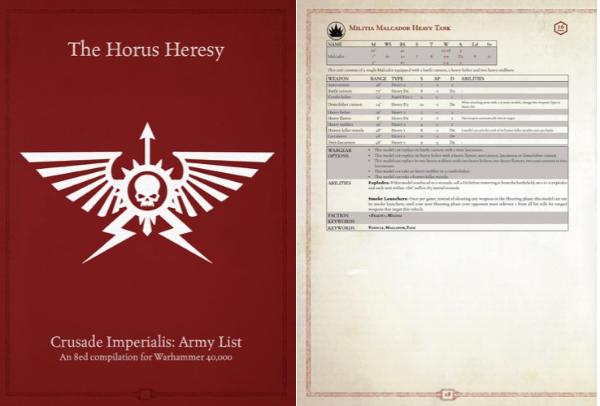 warhammer 40k 8th edition rules compleation