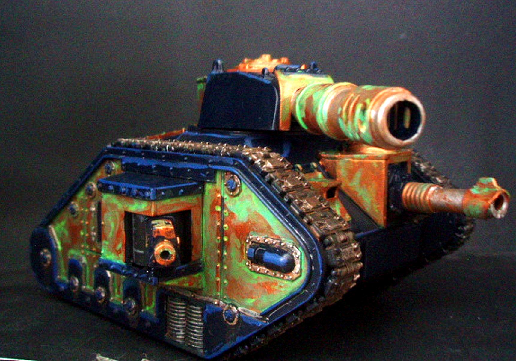 Armor, Bronze, Imperial Guard, Leman Russ, Sisters Of Battle, Tank, Verdigris