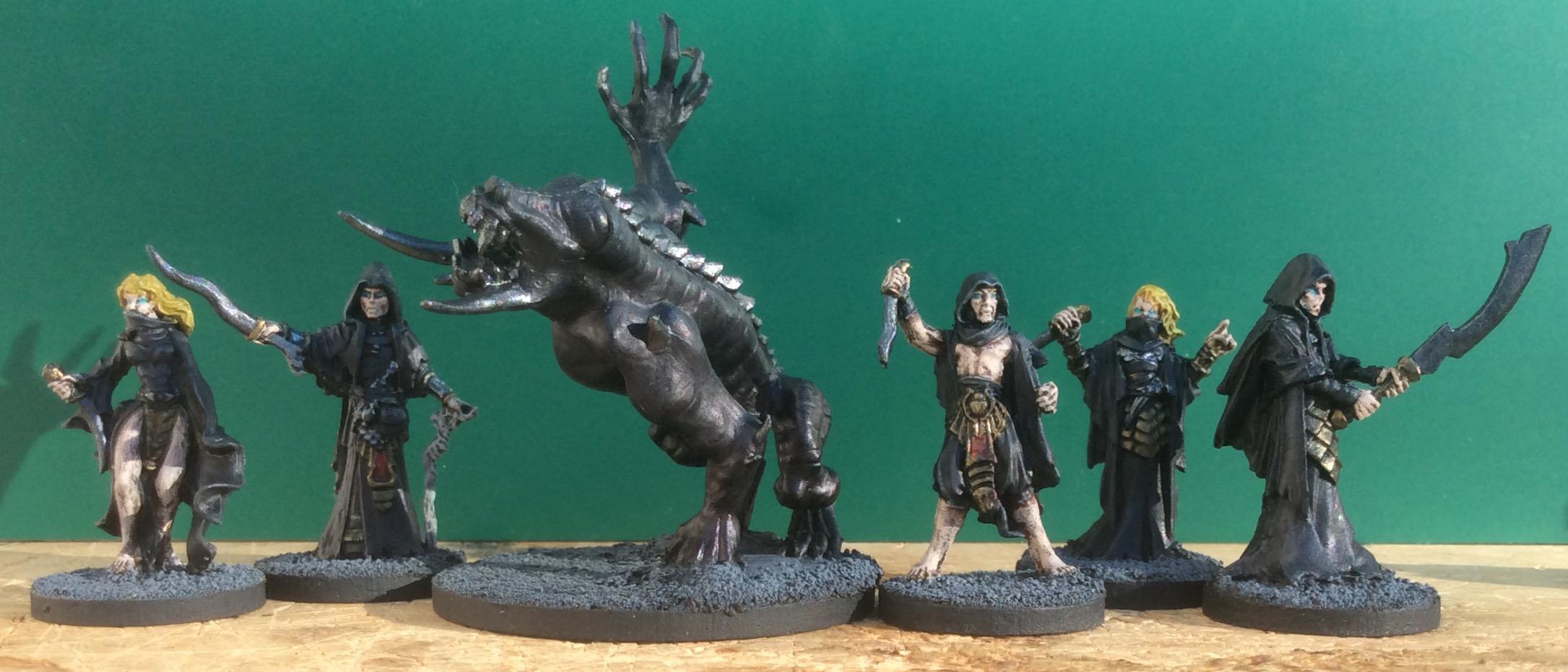 Bear, Bones, Cultist, Ravage Bear, Reaper