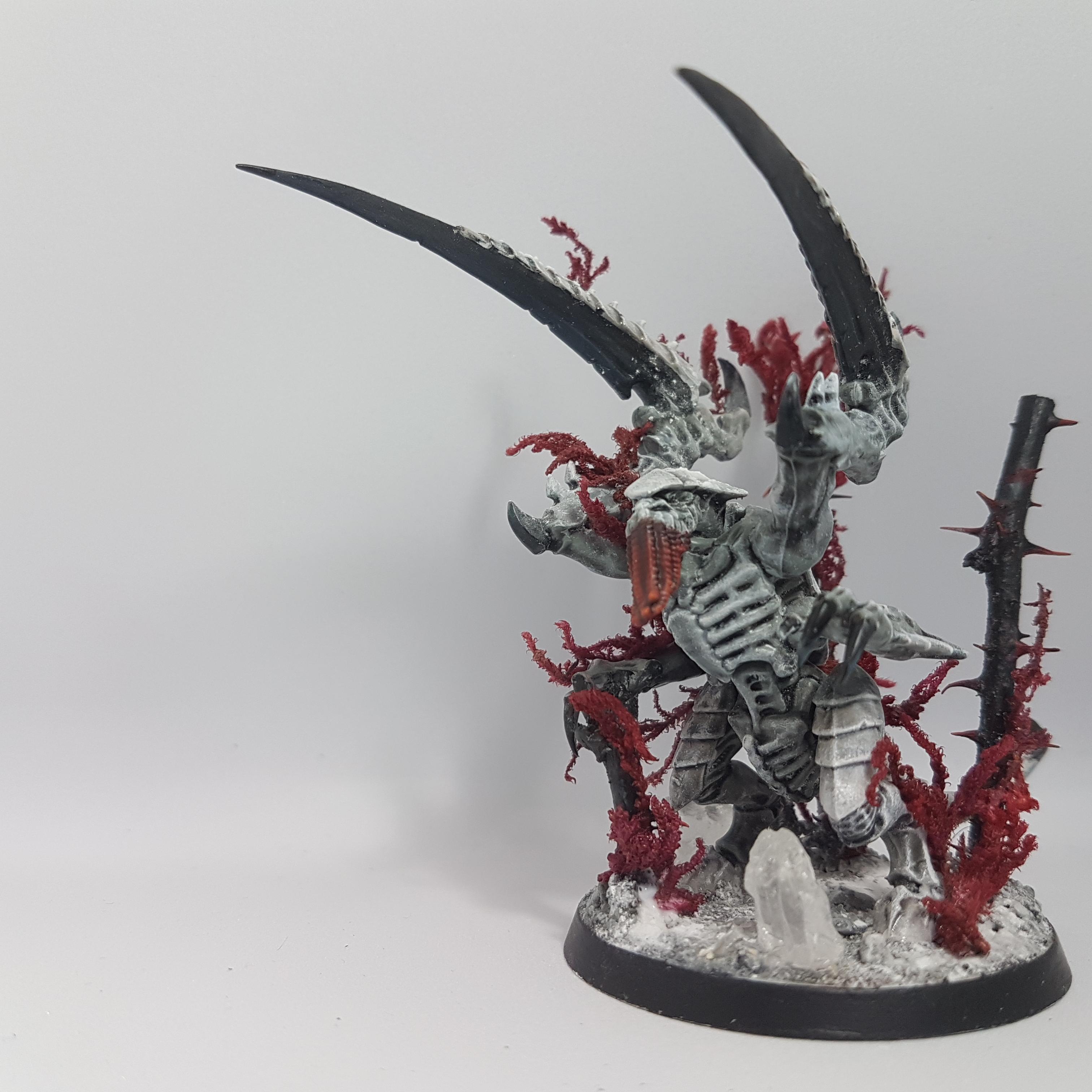 Black, Kitbash, Lictors, Red, Tyranids, White