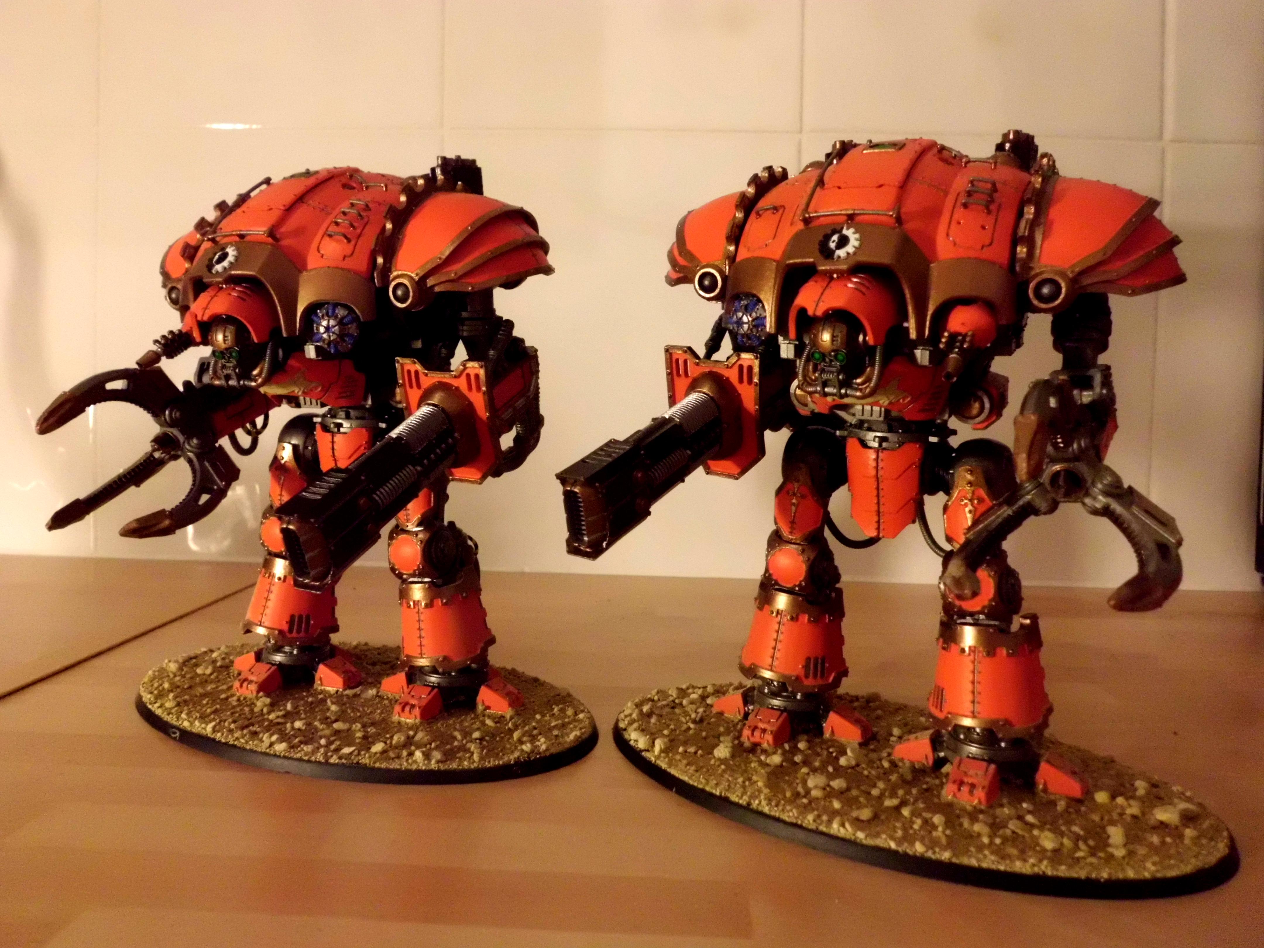 30k, Horus Heresy, House Col'khak, Imperial Knight, Knight Styrix, Mechanicum