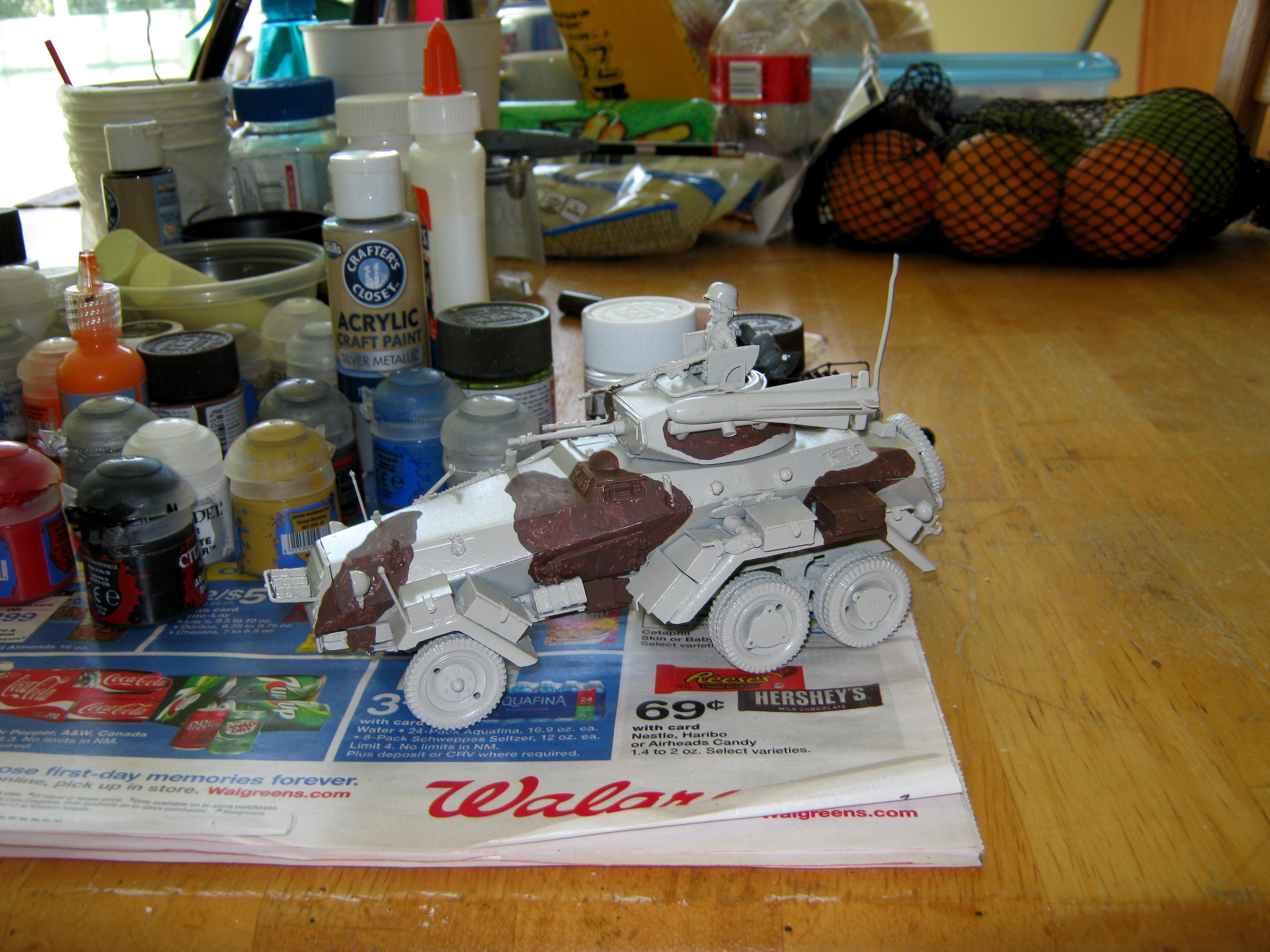 6x6, Afv, Armored Car, Conversion, Counts As, Germans, Imperial, Recon Vehicle, Scouts, Wheeled Vehicle, World War 2
