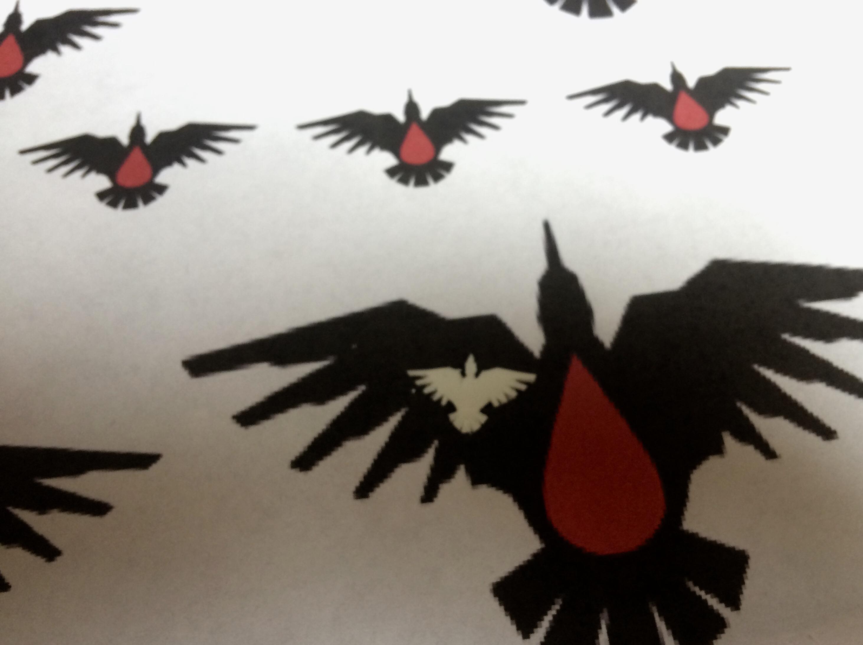Blending, Blood Ravens, Flyer, Stormraven