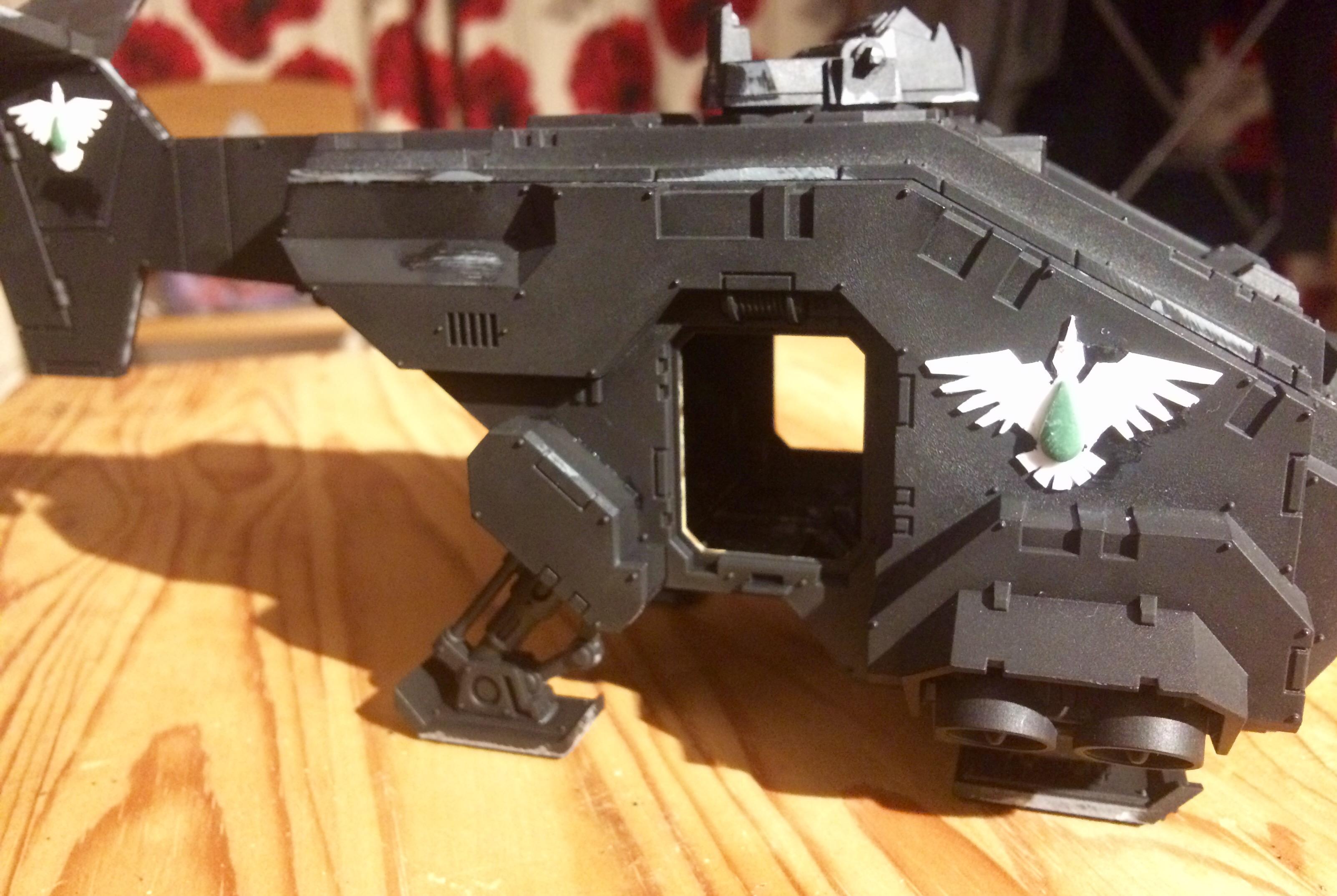 Blending, Blood Ravens, Flyer, Stormraven
