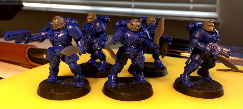 Kukri, Reivers, Reiver Squad with Kukri Knives