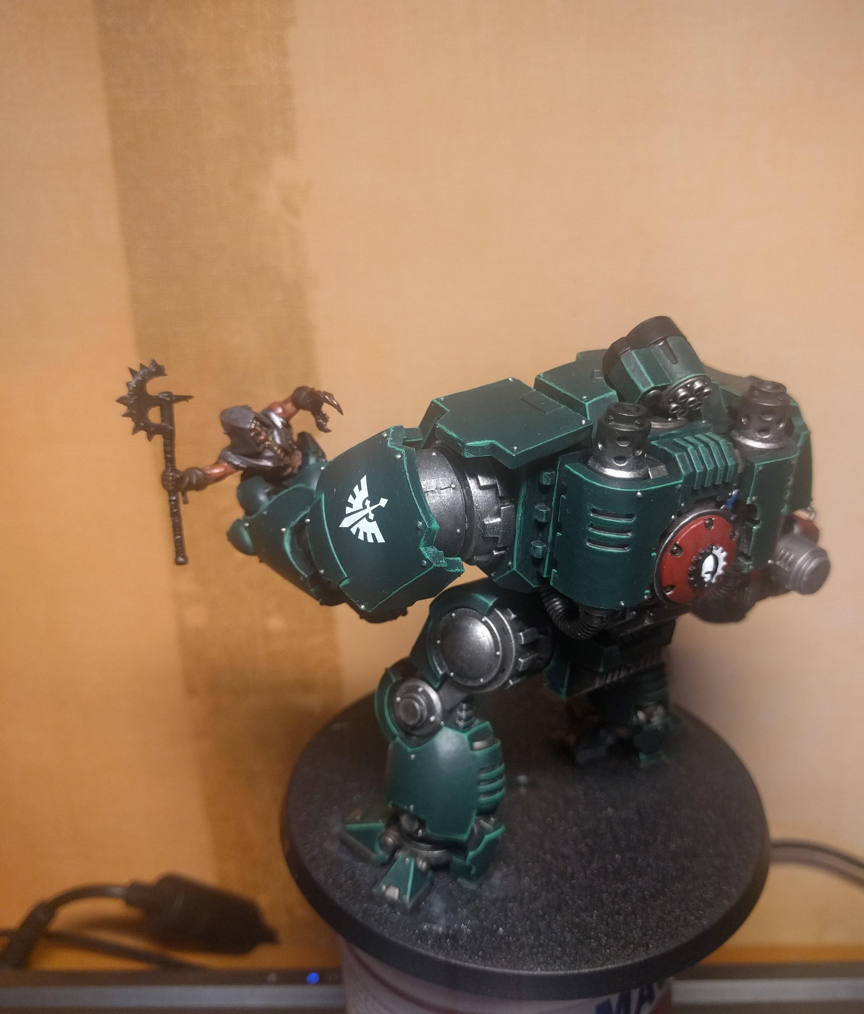  WIP: Dark Angels primaris dreadnought