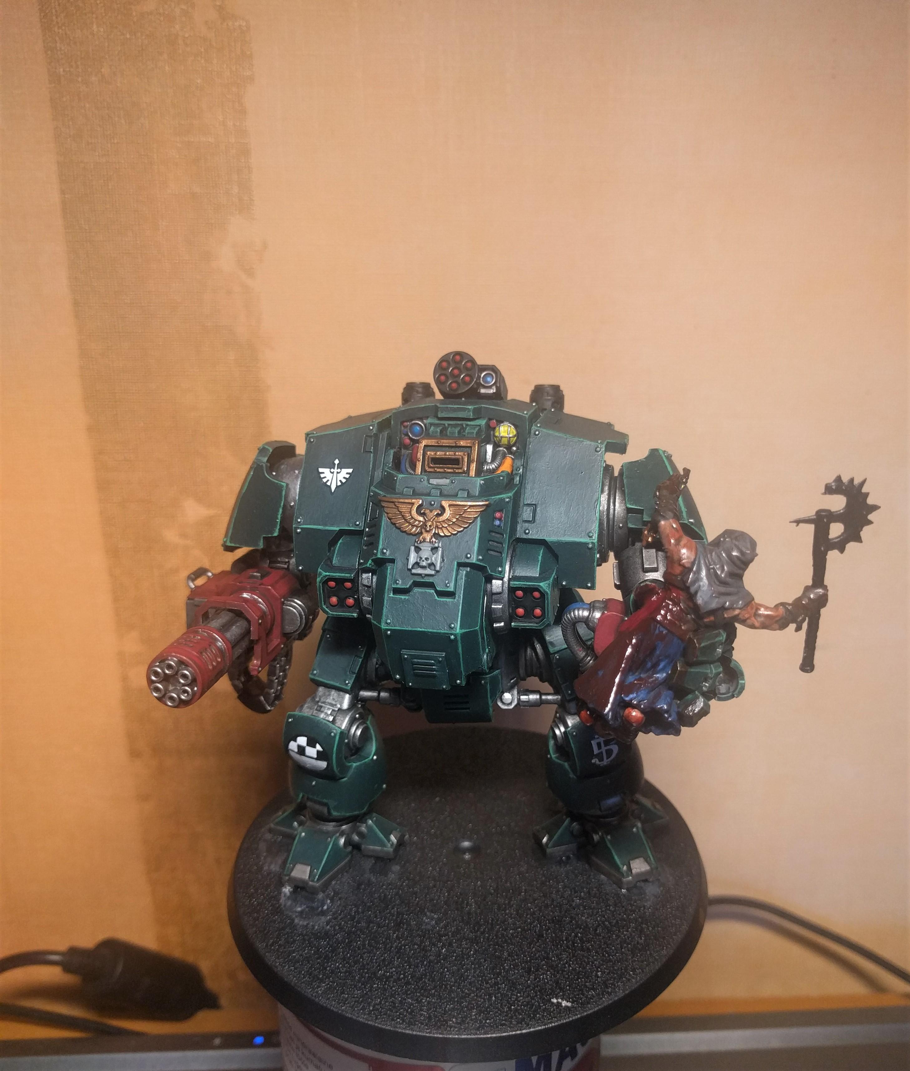  WIP: Dark Angels primaris dreadnought