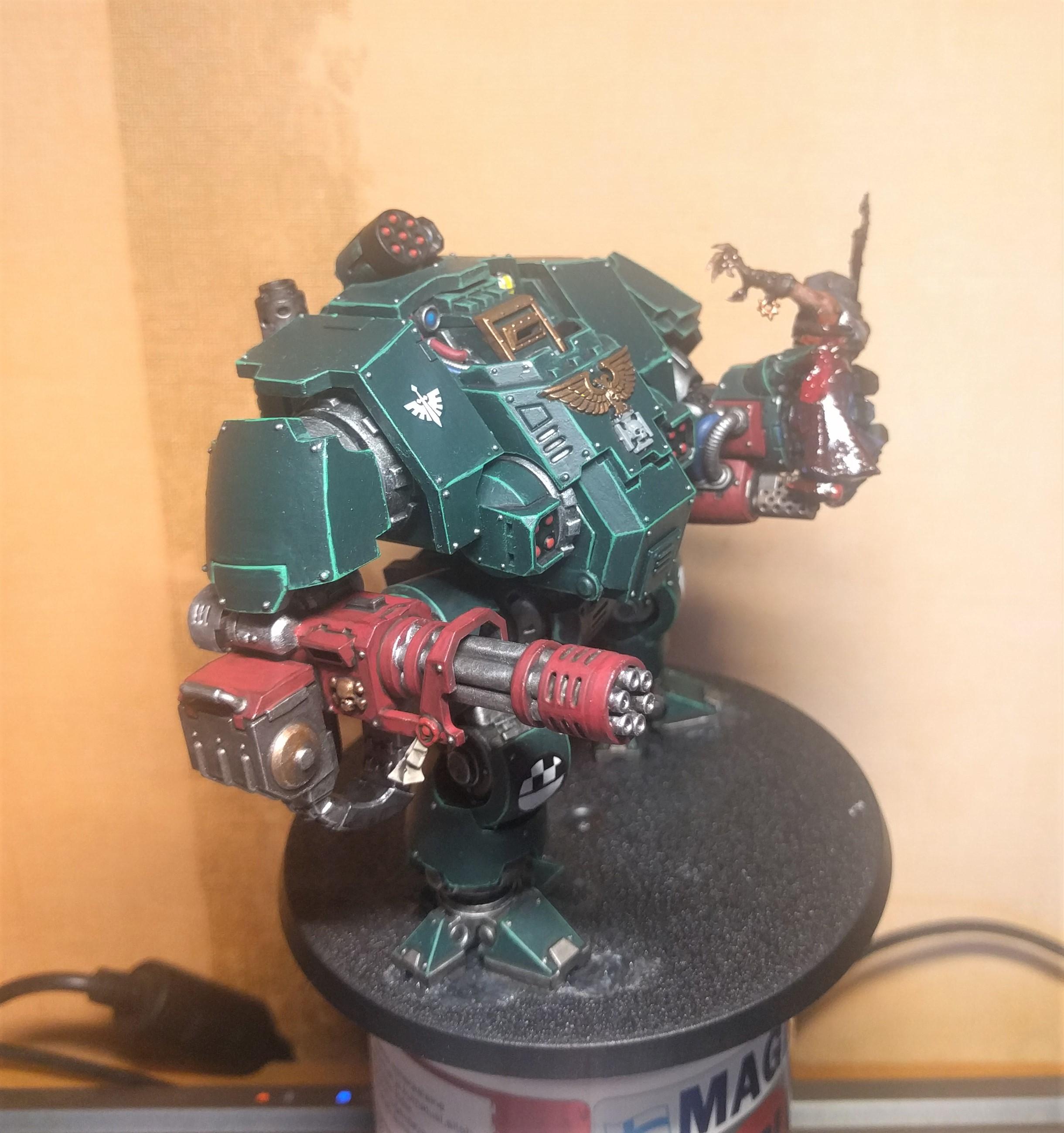  WIP: Dark Angels primaris dreadnought
