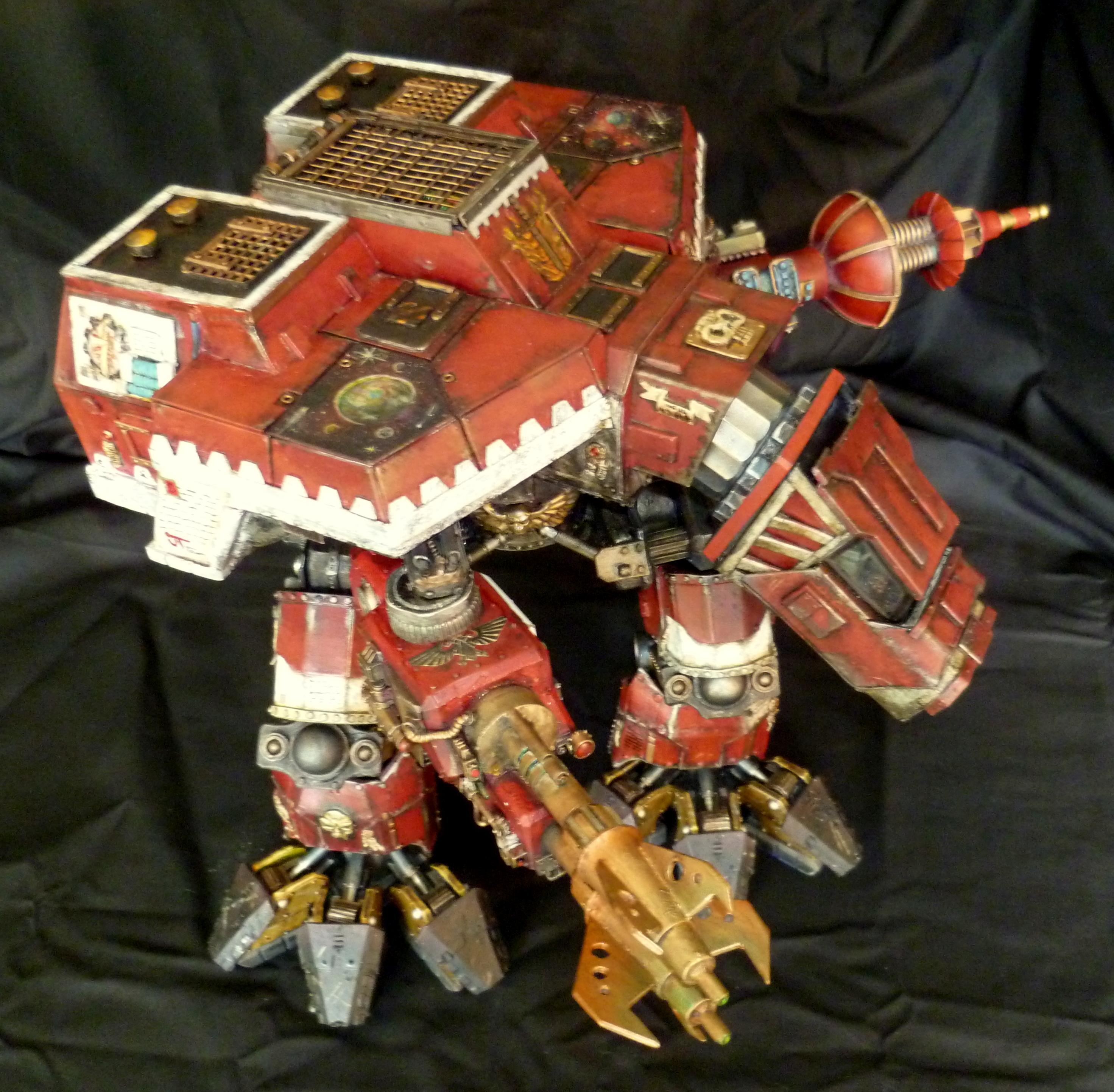 Legio Atarus, Scratch Build, Titan, Warhound