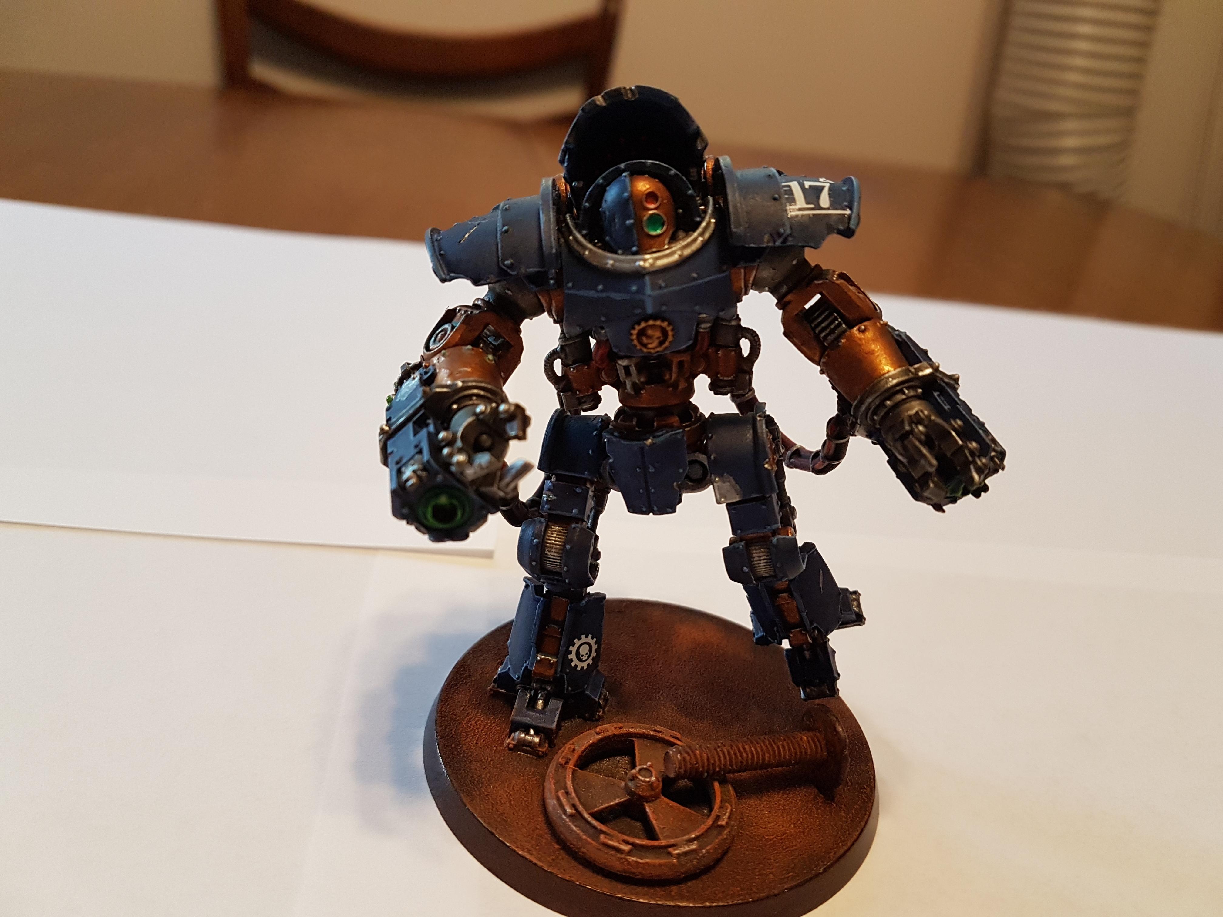 Blue, Domitar, Graviton Hammers, Konor, Mechanicum, Mechanicum Domitar Battle-automata