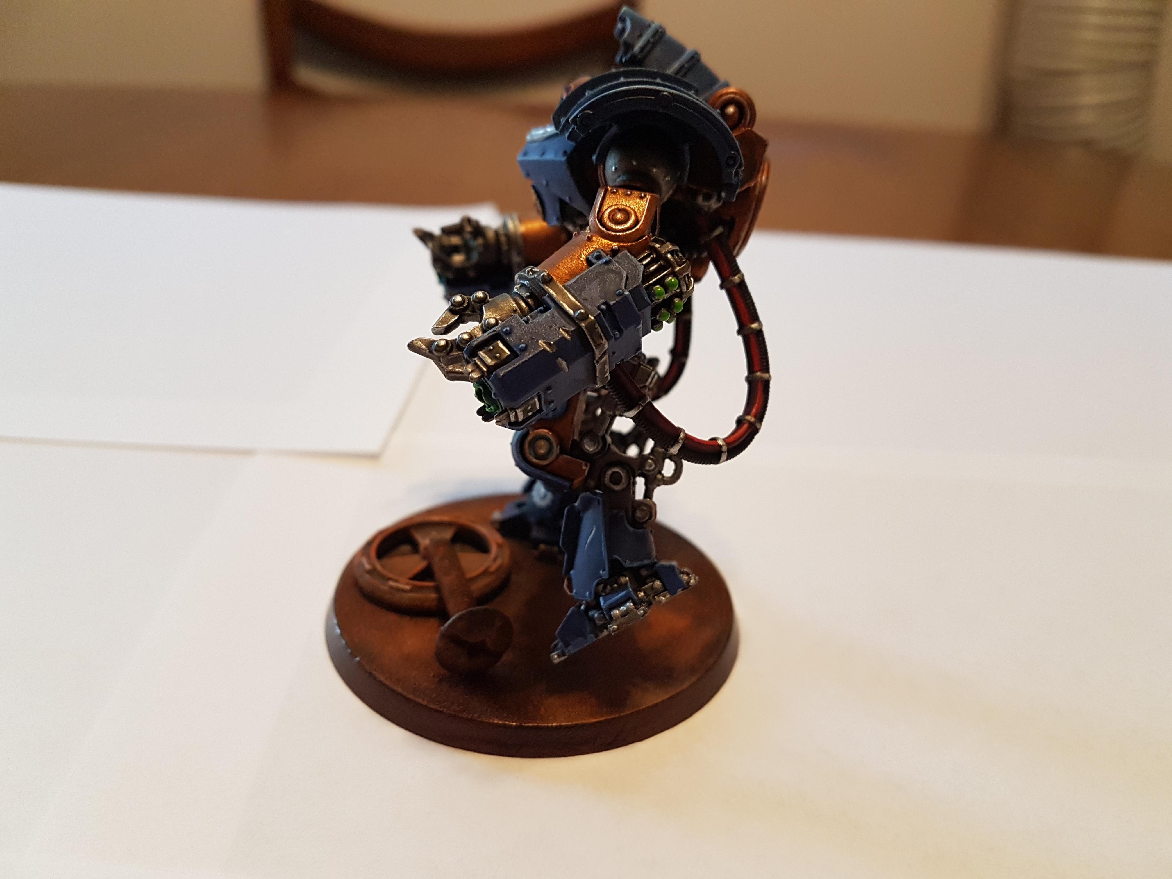 Blue, Domitar, Graviton Hammers, Konor, Mechanicum, Mechanicum Domitar Battle-automata
