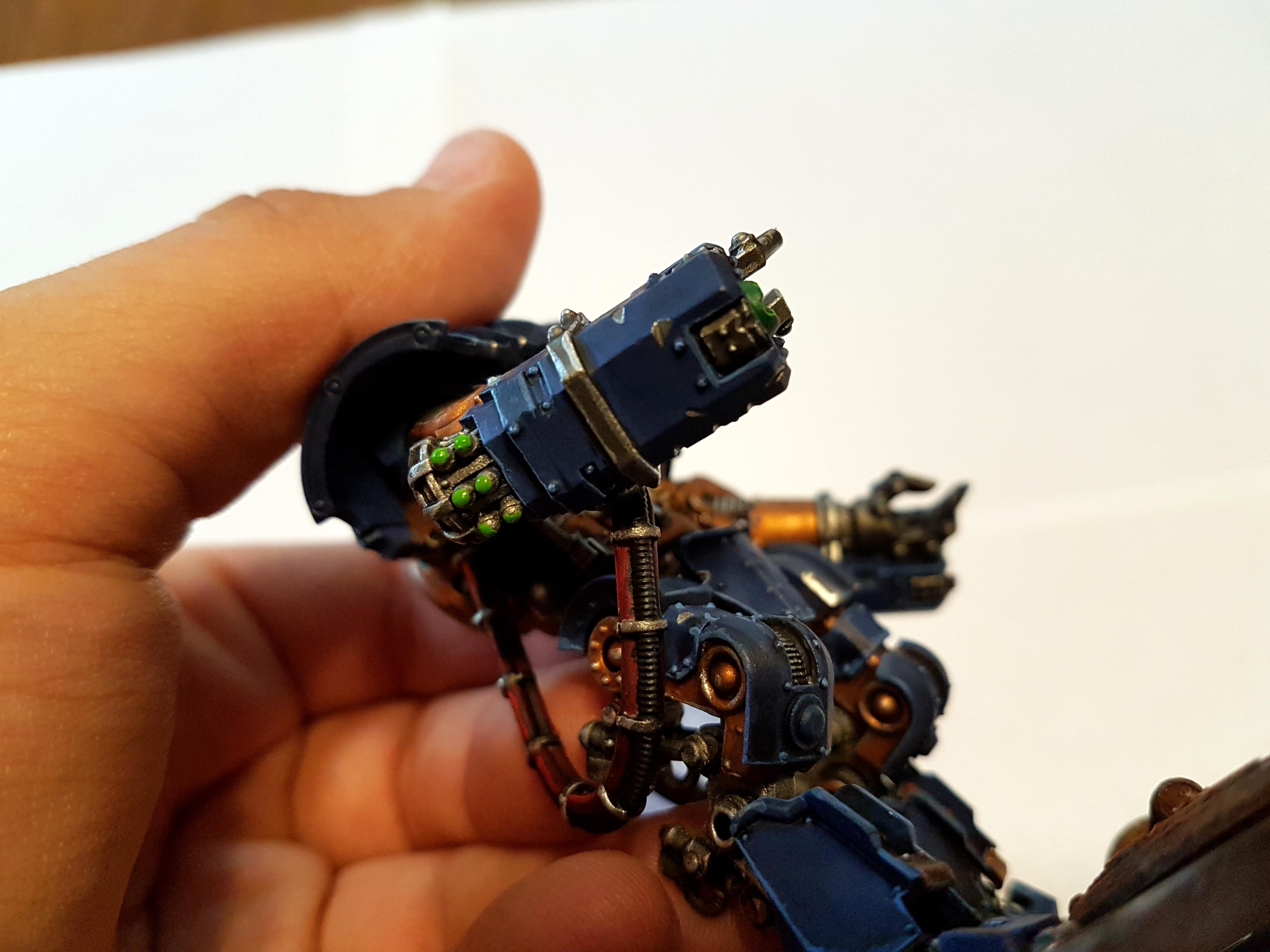 Blue, Domitar, Graviton Hammers, Konor, Mechanicum, Mechanicum Domitar Battle-automata