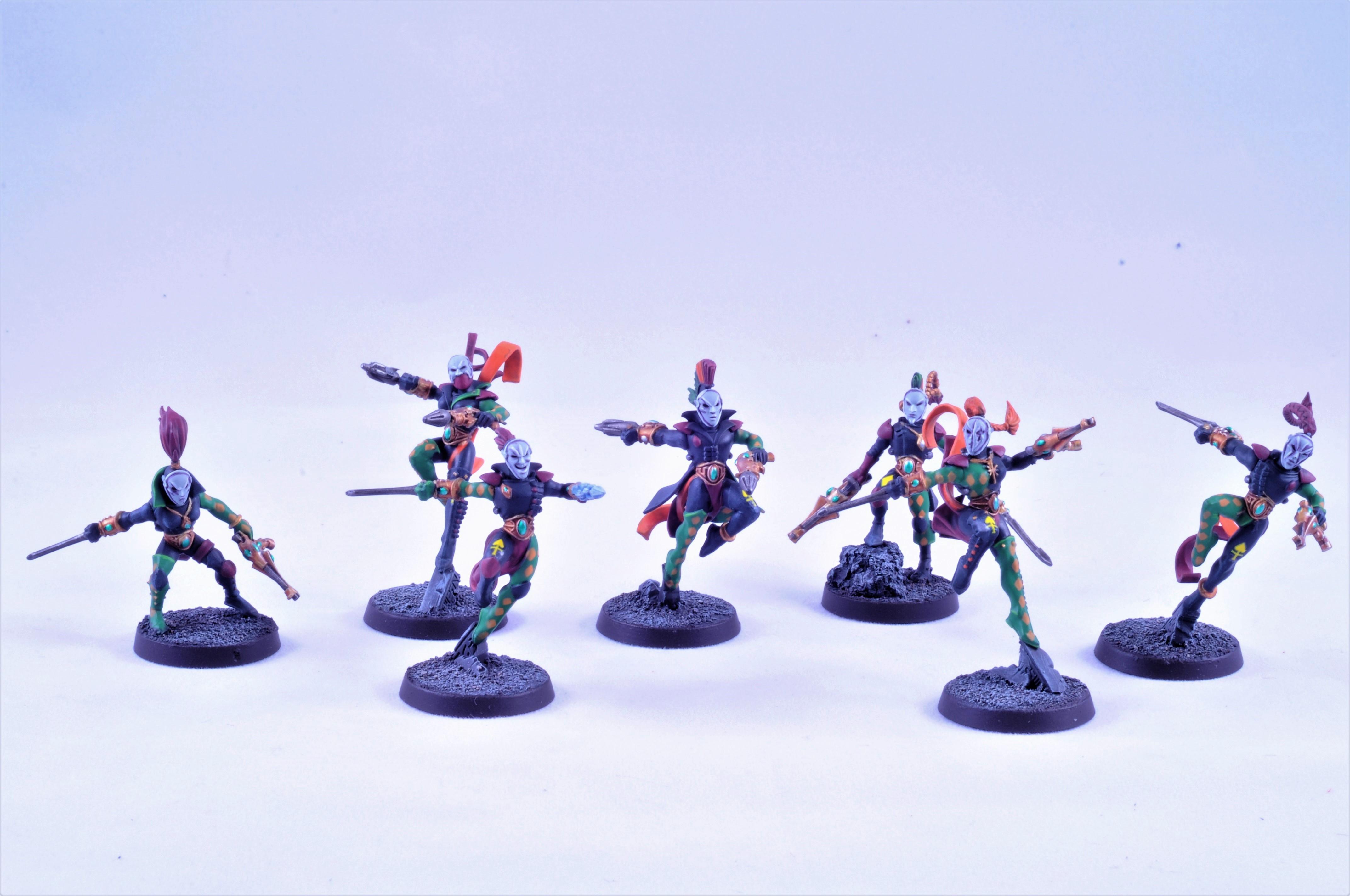Eldar, Harlequins, Troupes
