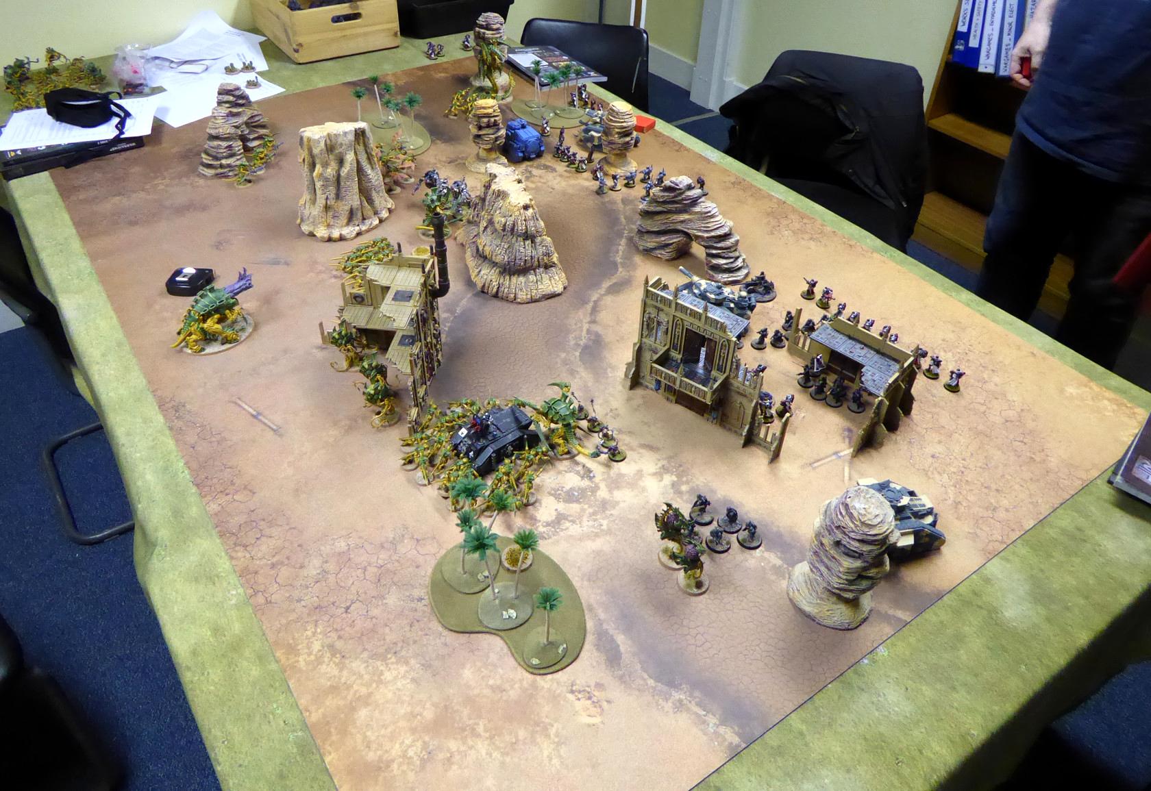 Tyranid vs SoB/DKoK