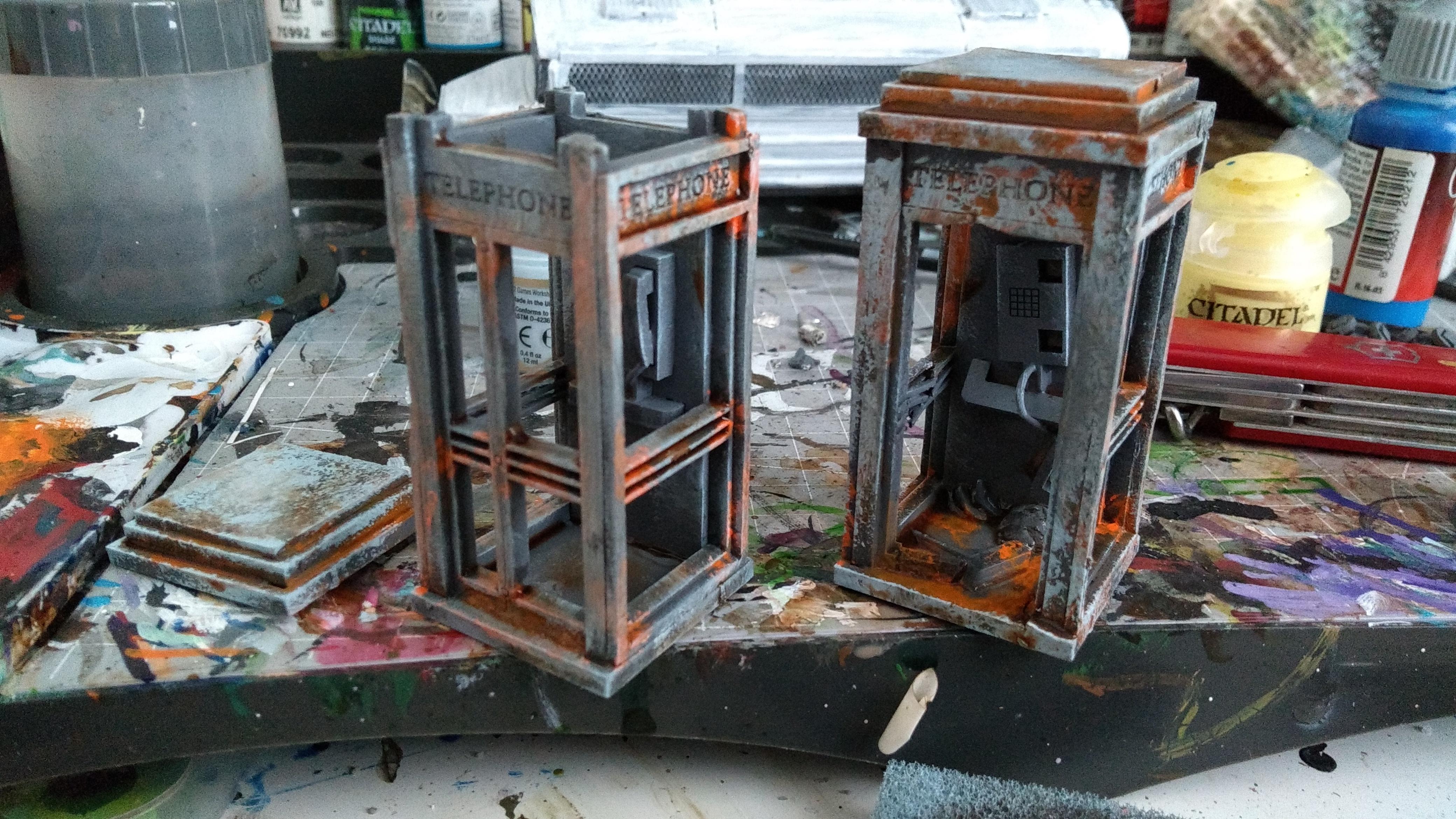 Terrain, Phone booth WIPs