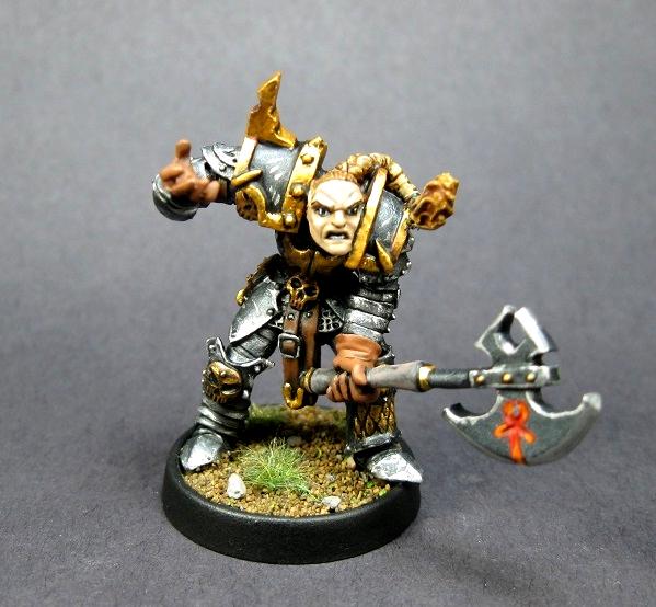 14286: Rogran, Carrero Arts, Dark Heaven Legends, Death Knight, Dungeons And Dragons, Evil Warrior, Fighter, Knights, Overlords Hero, Painted Reaper Miniature, Pathfinder Rpg, Reaper Minis, Reaper Painted Miniature, Rpg Miniature, Table Top Wargames, Warlord Miniatures