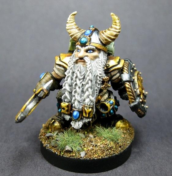 01610 25th Anniversary - Dain Deepaxe -, Carrero Arts, Dark Heaven Legends, Dungeons And Dragons, Painted Reaper Miniature, Pathfinder Rpg, Reaper Minis, Reaper Painted Miniature, Rpg Miniature, Table Top Wargames, Warlord Miniatures