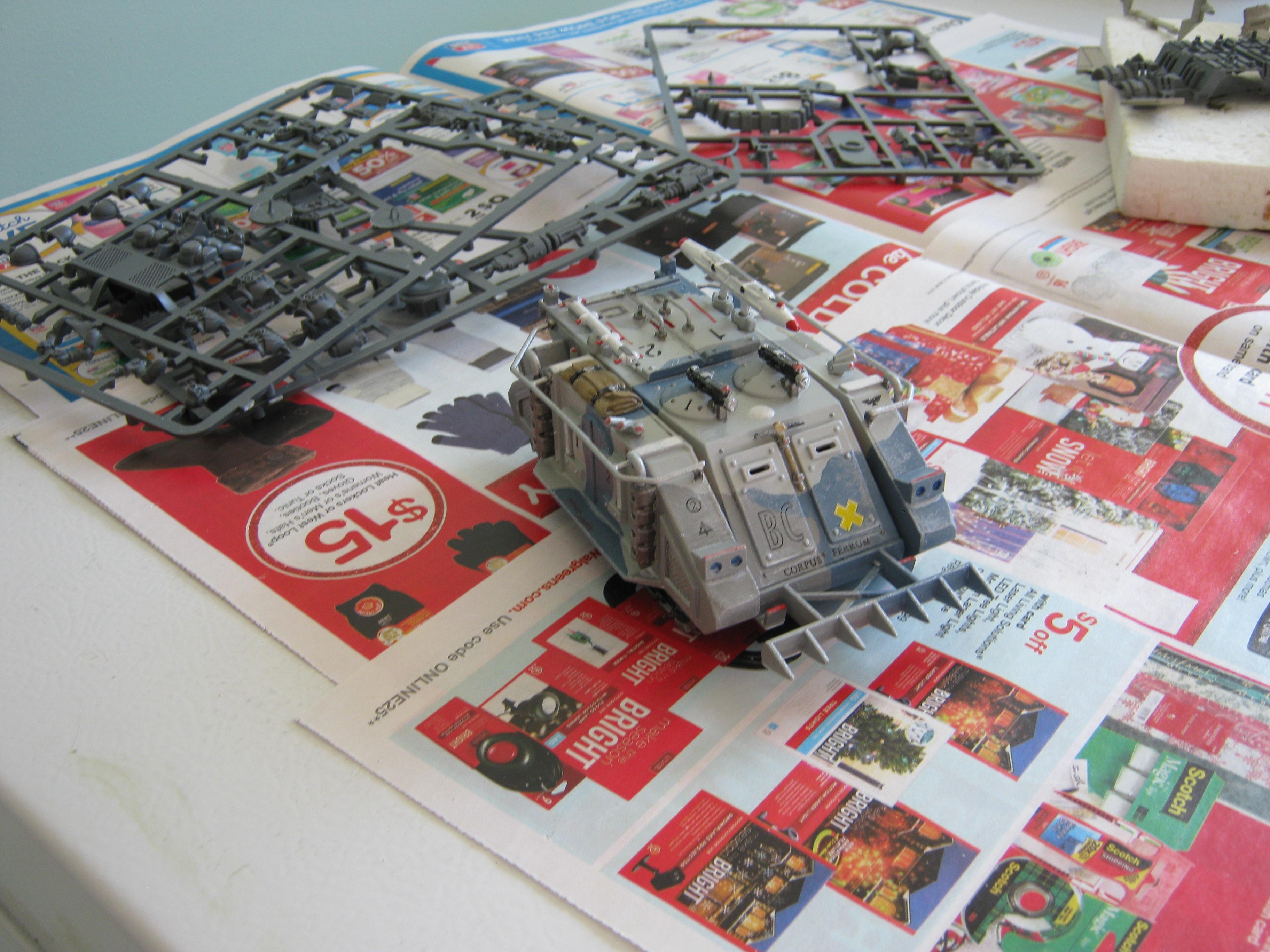 Apc, Great Crusade, Imperial, Imperial Army, Mark 1b, Relic, Rhino, Rogue Trader, Space Marines