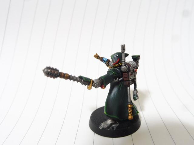 Admech, Green, Grimdark, House Malinax, Imperium, Mechanicus, Skitarii, Warhammer 40,000
