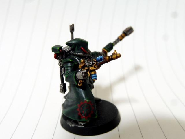 Admech, Green, Grimdark, House Malinax, Imperium, Mechanicus, Skitarii, Warhammer 40,000