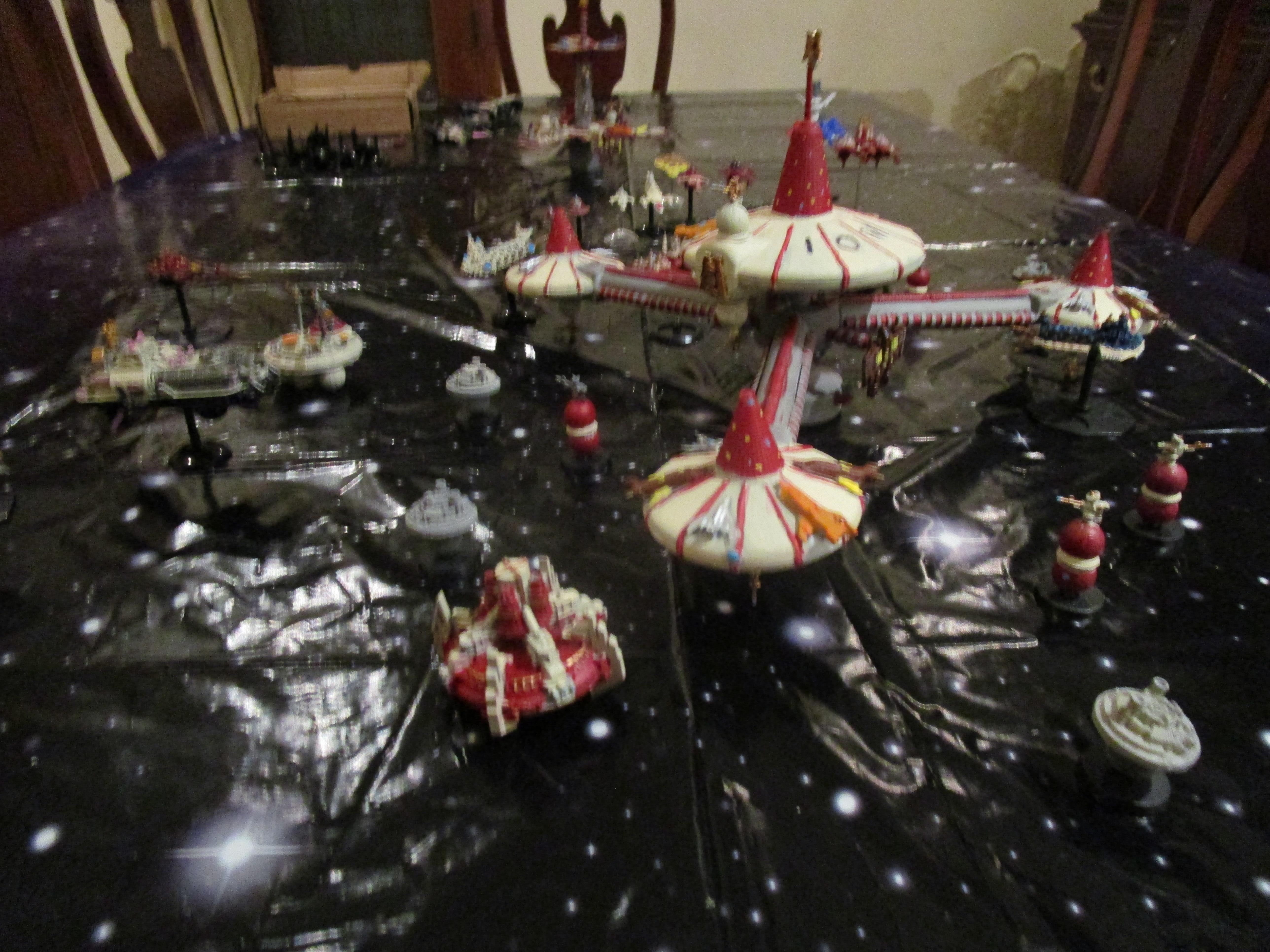 Battlefleet Gothic, Oldhammer, Space Fleet, Space Station, Star Trek