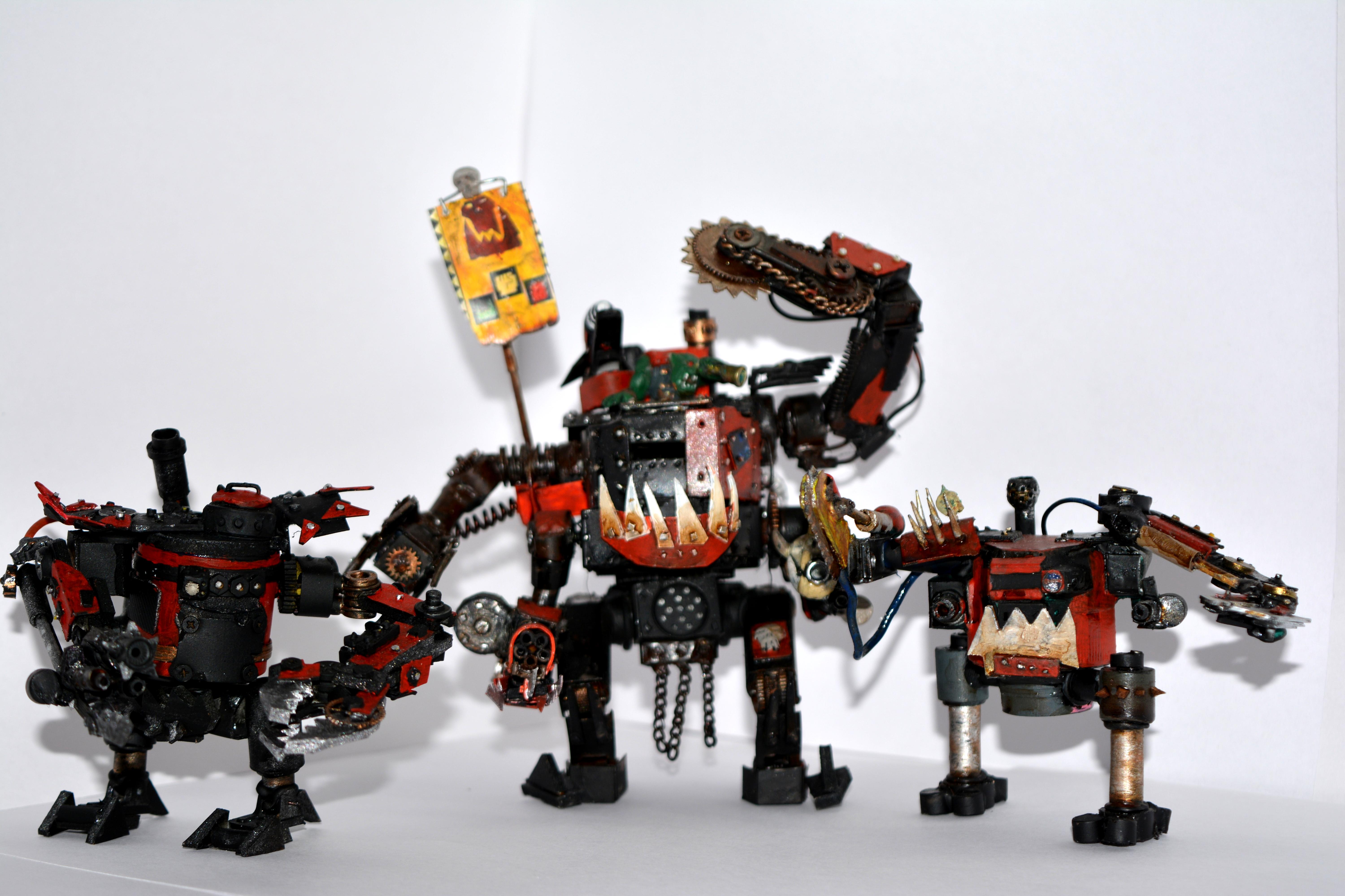 Custom, Deff Dread, Killa Kan, Orks, Warhammer 40,000