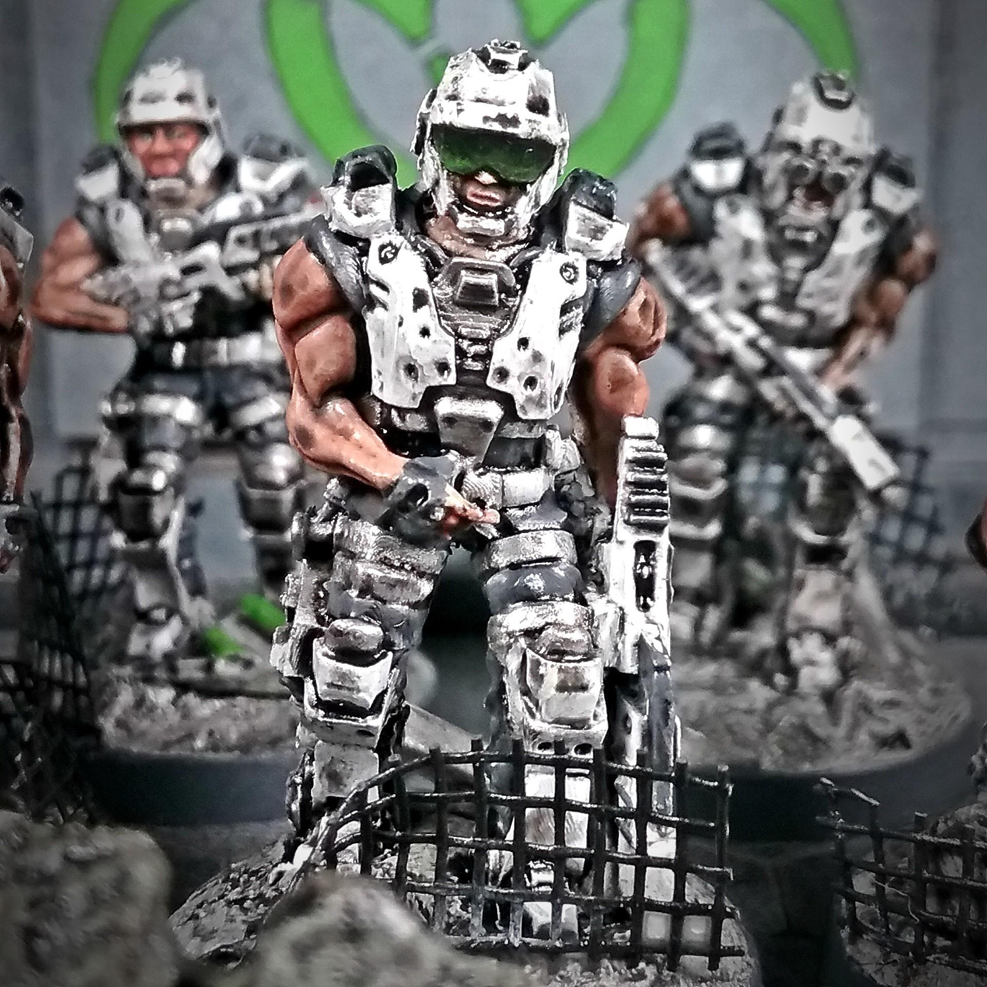 Afterlife, Titan Forge, Unity Council, Unity Council Marines, X-terra Guardians