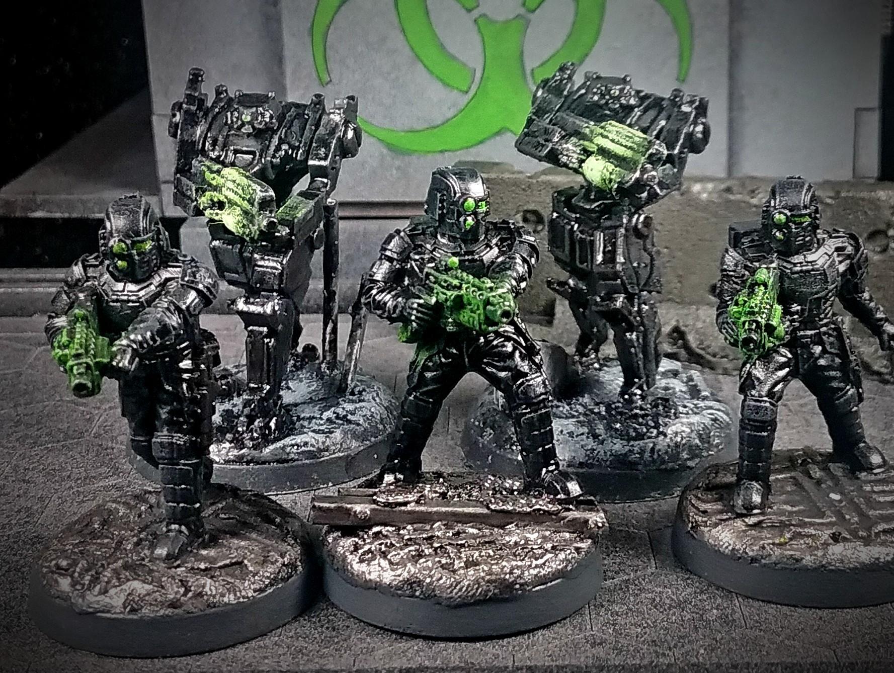 Strix Mechs, Stryx Recon Mechs, White Dragon Miniatures