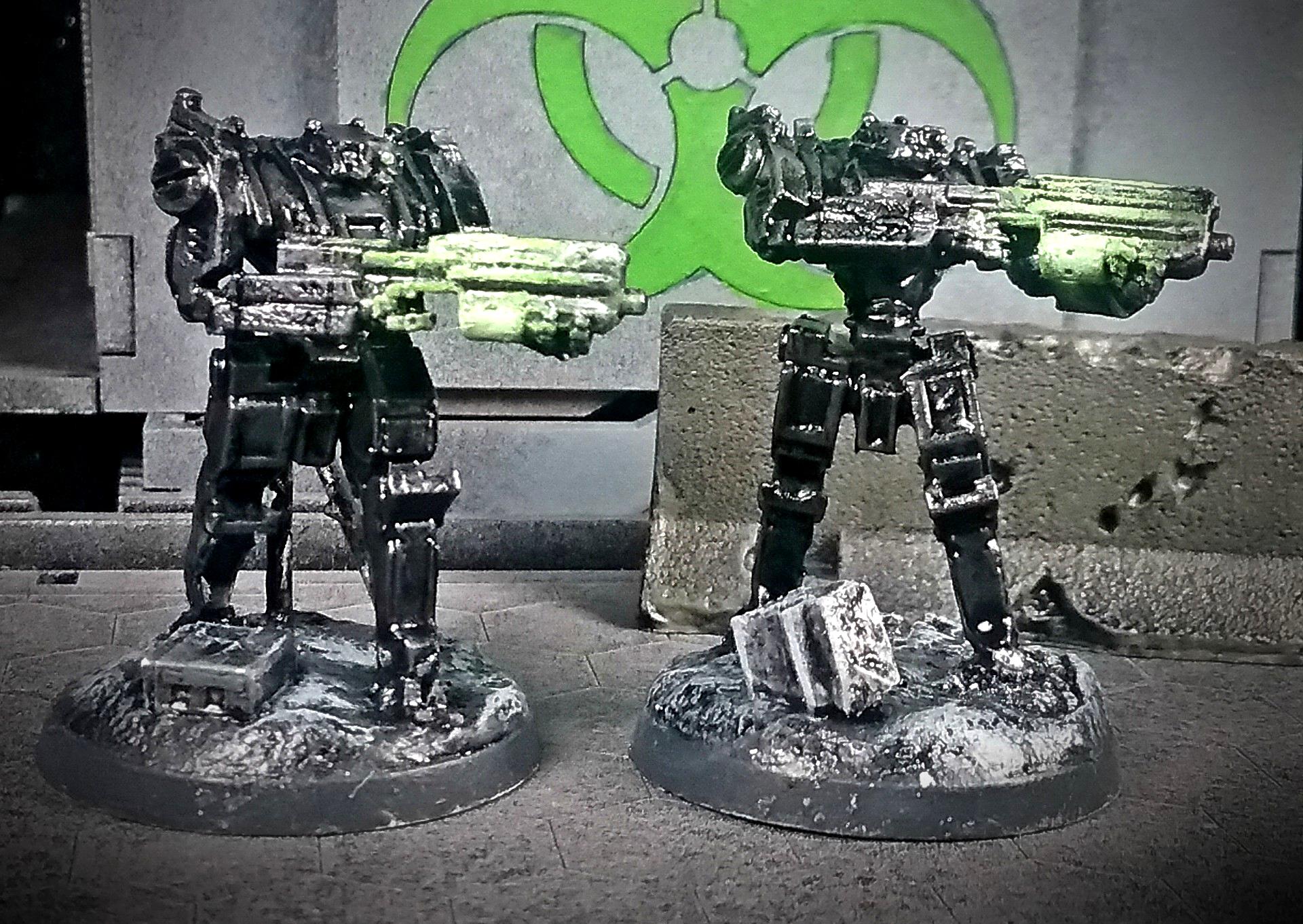 Strix Mechs, Stryx Recon Mechs, White Dragon Miniatures