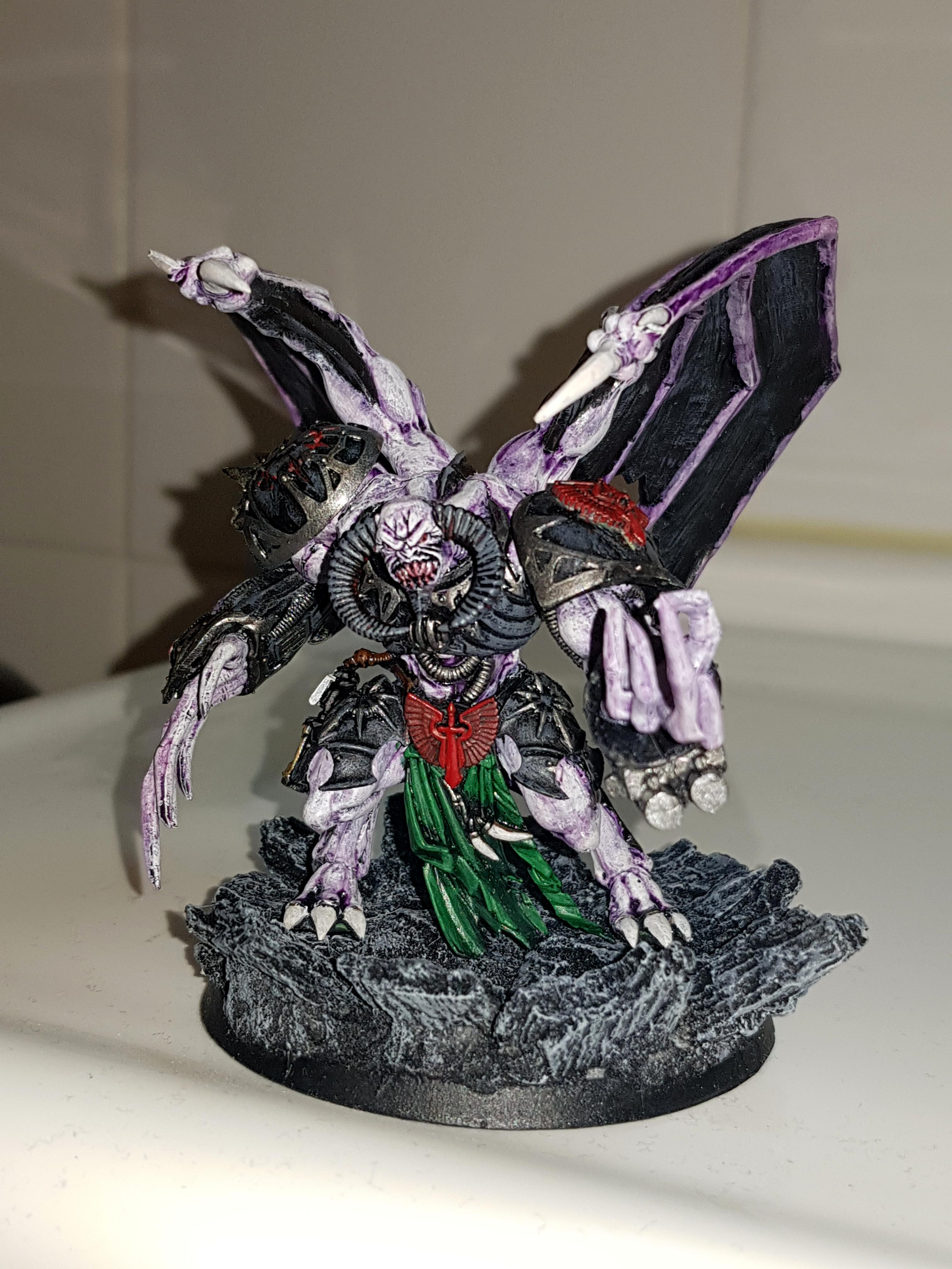 Chaos Space Marines, Daemon Prince, Dark Angels, Fallen