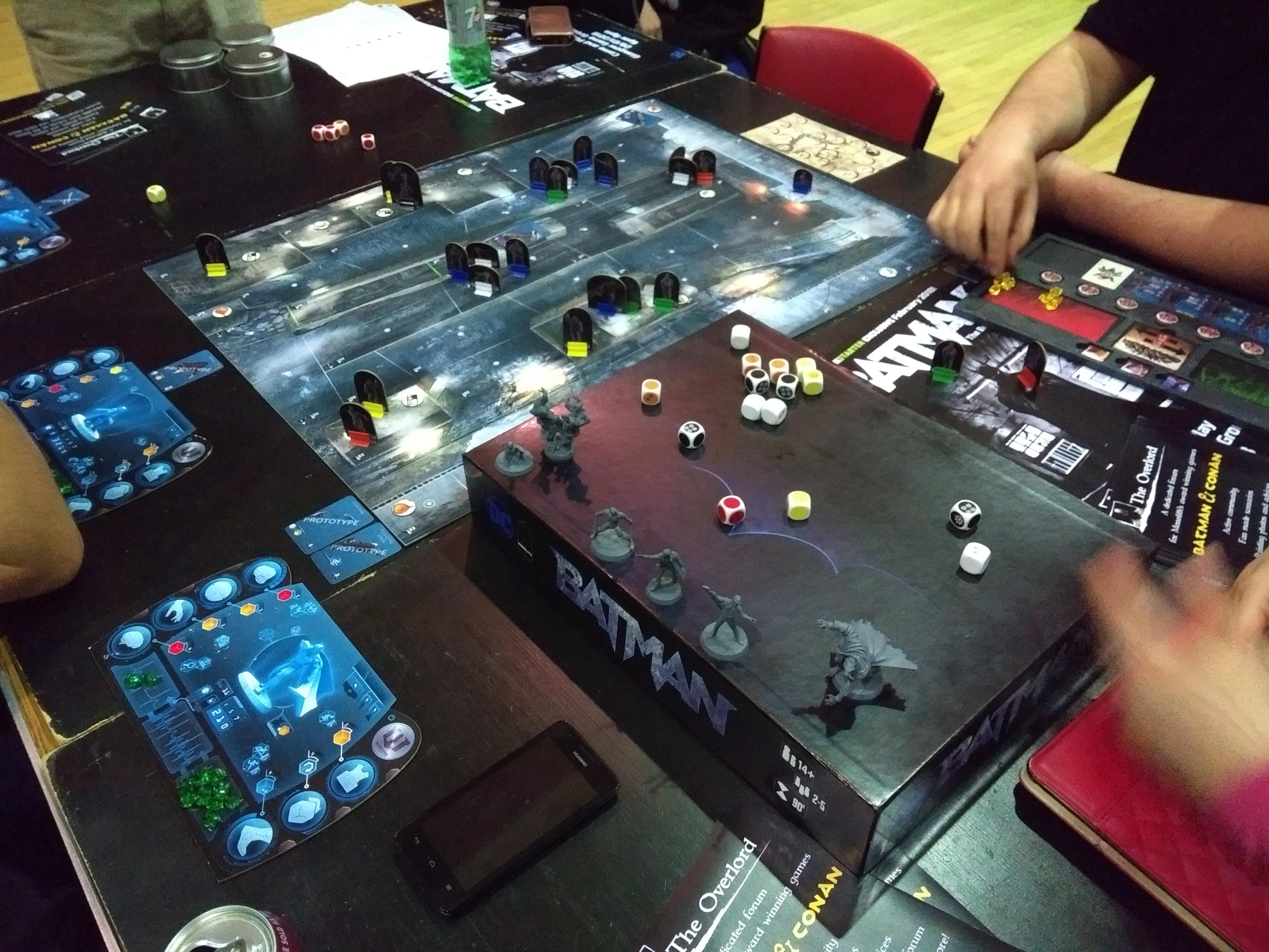 Batman board overview 2