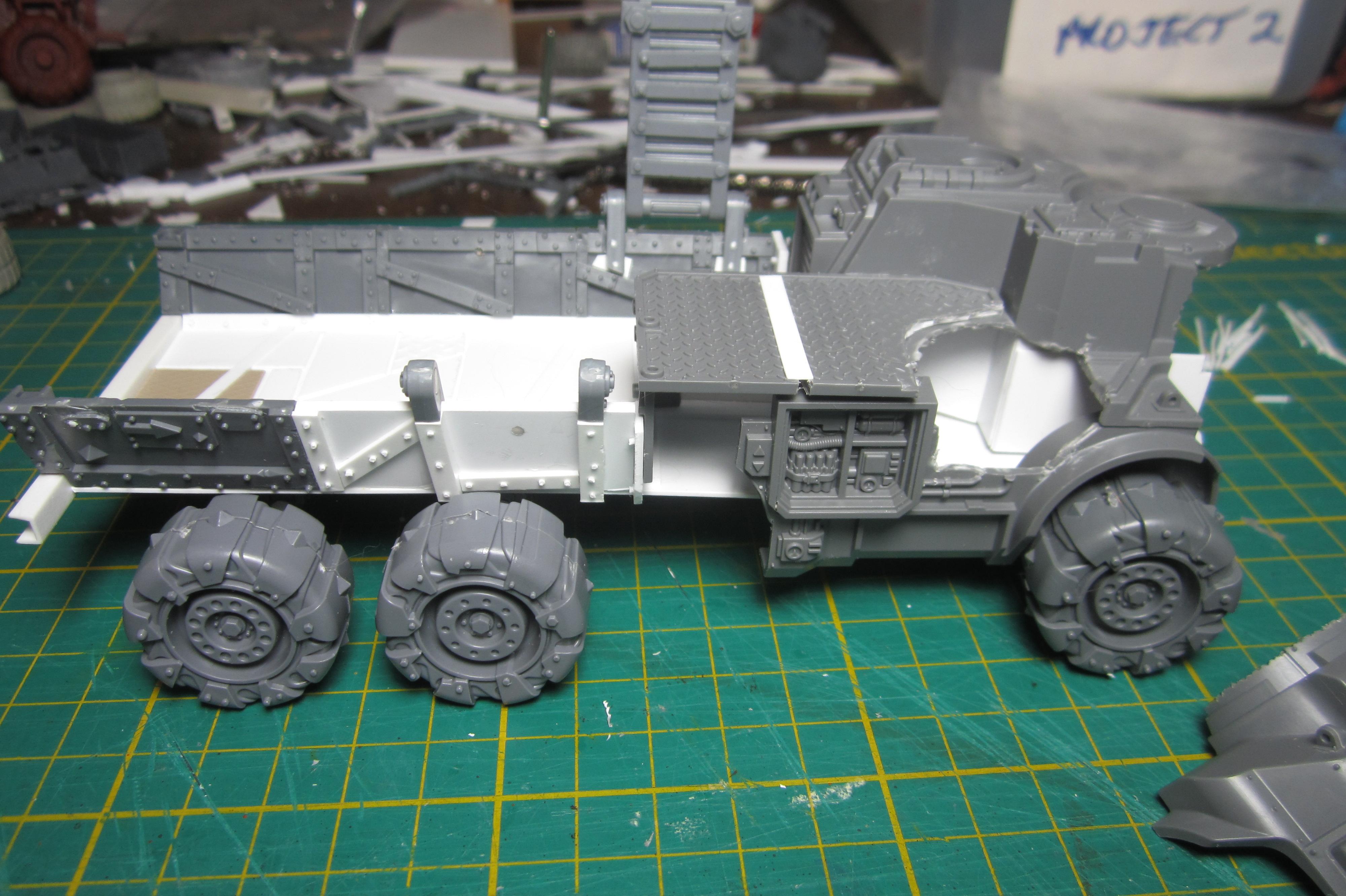 Conversion, Gorkamorka, Looted, Ork Trukks, Orks, Trukk, Warhammer 40,000