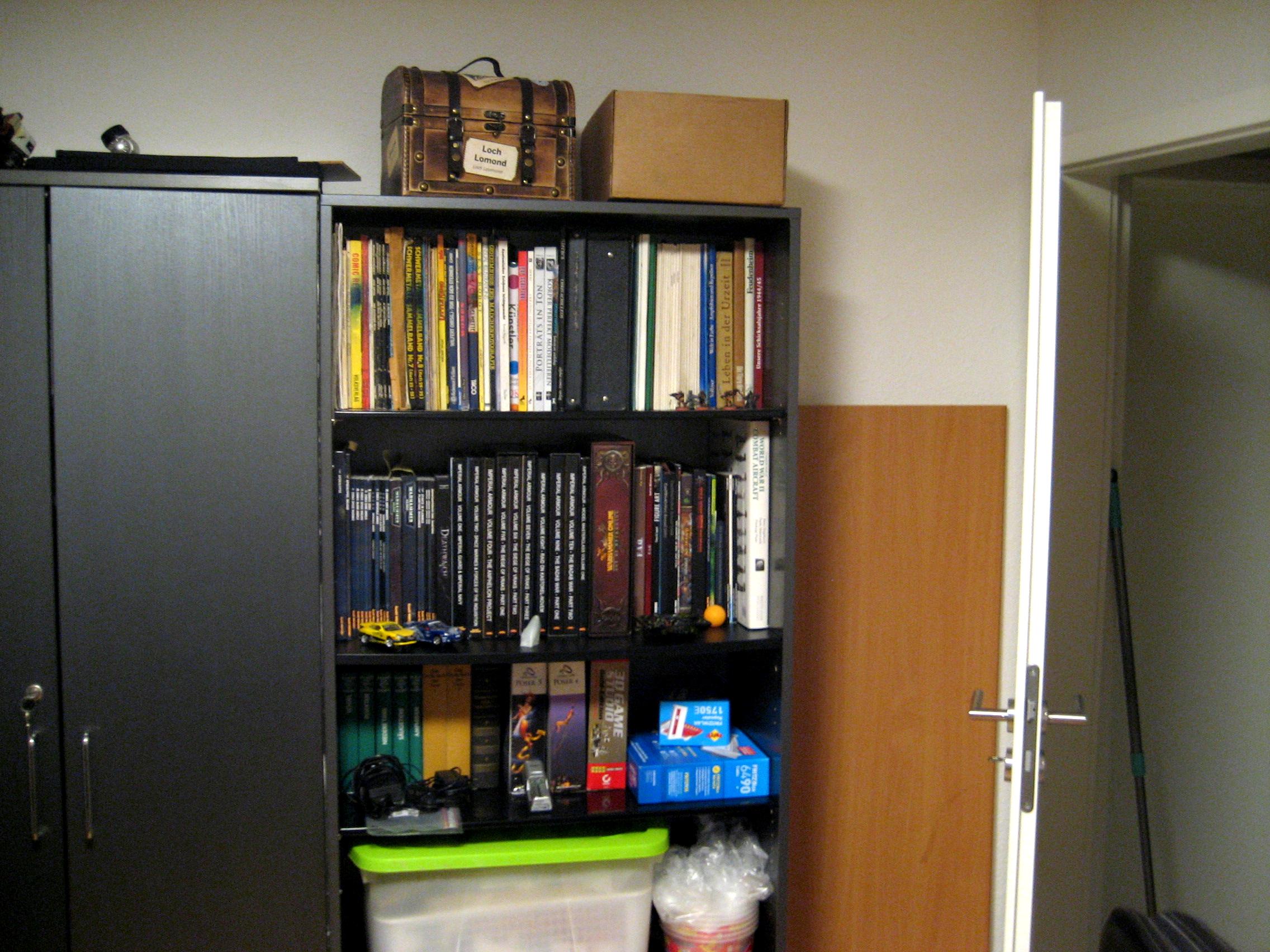 Santa's bookshelf
