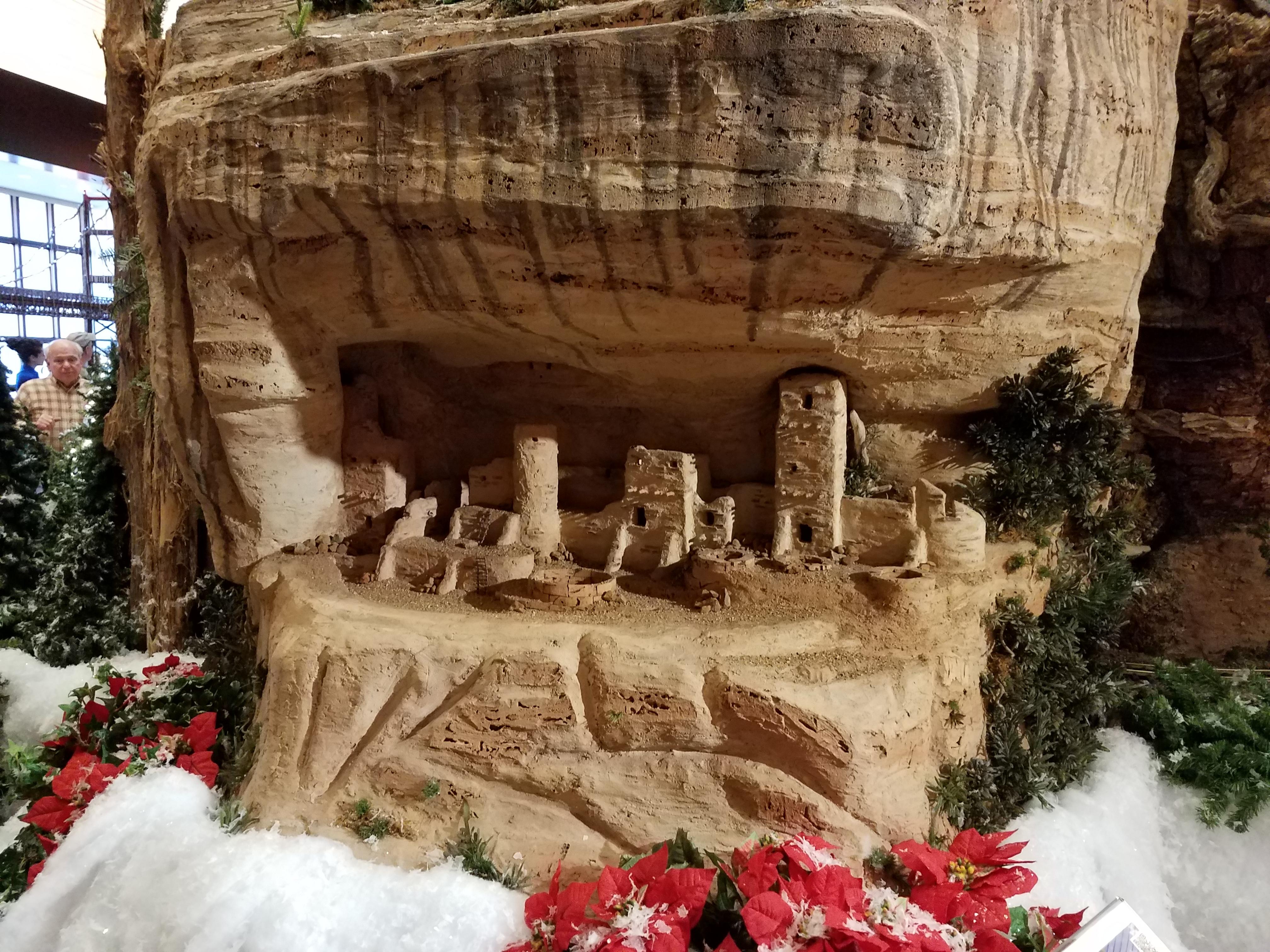 Holiday, Model Train, Snow, Terrain, Wood