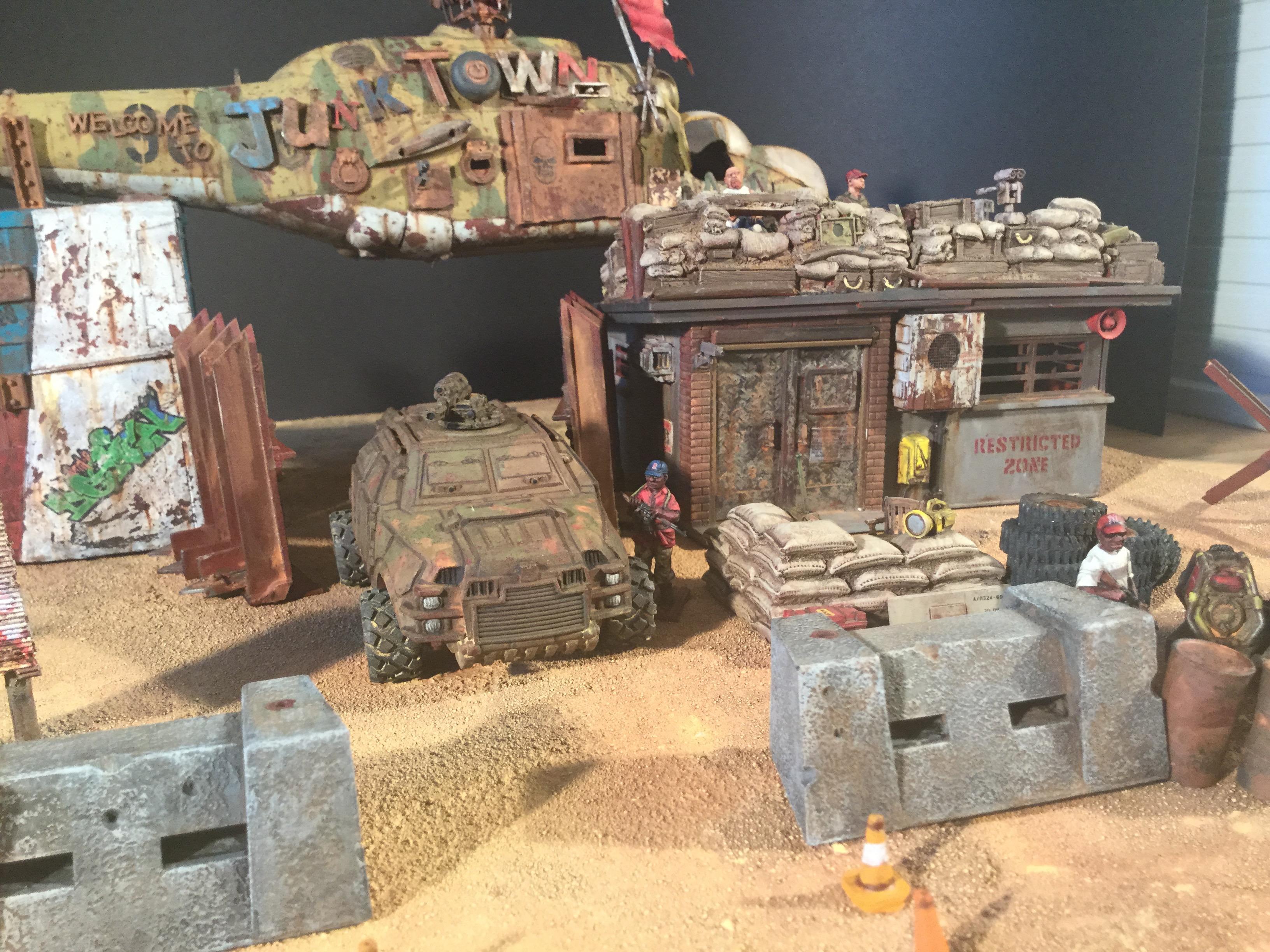 Junk Town Main Gate - welcome to Junk Town