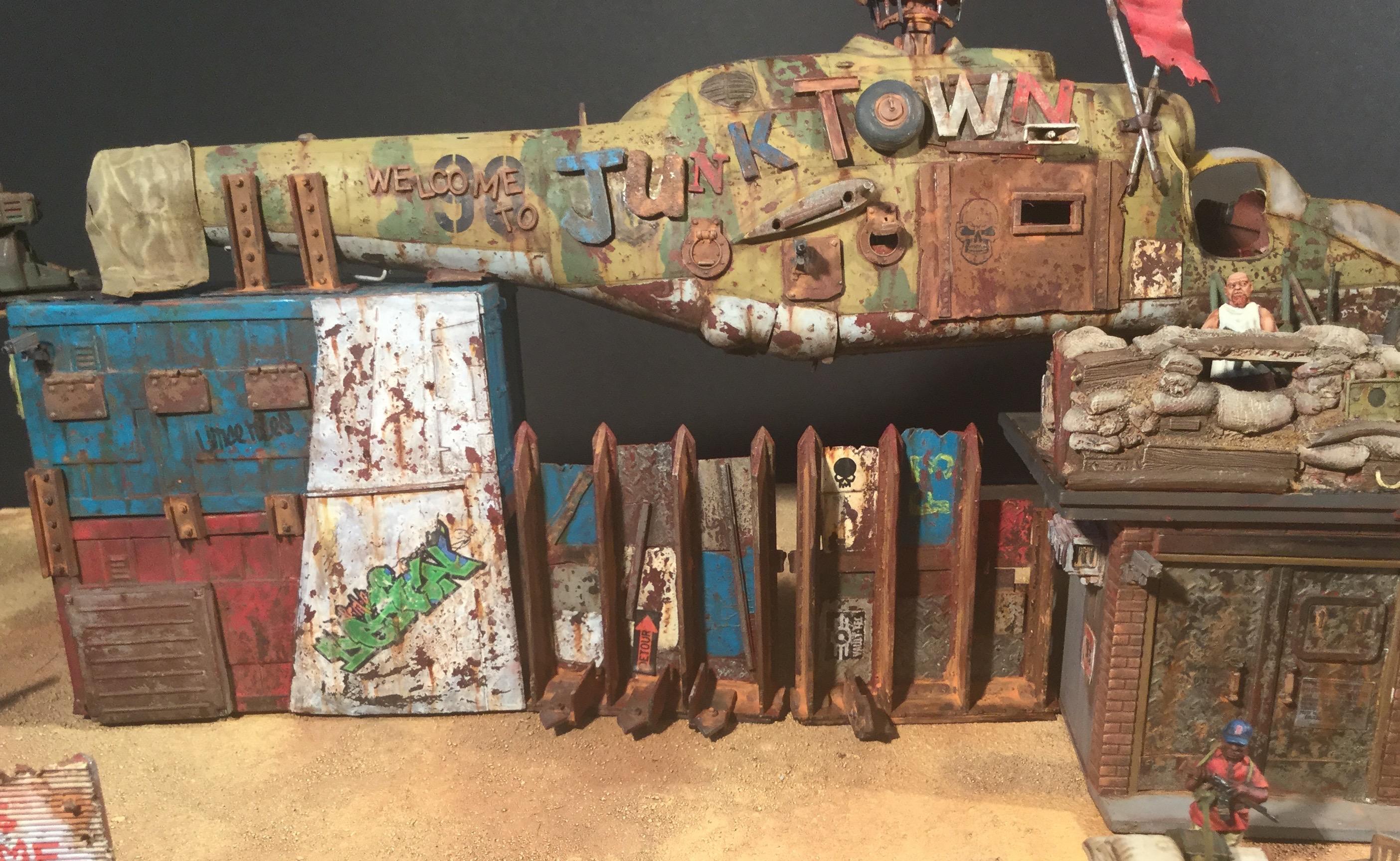 Junk Town Main Gate - welcome to Junk Town
