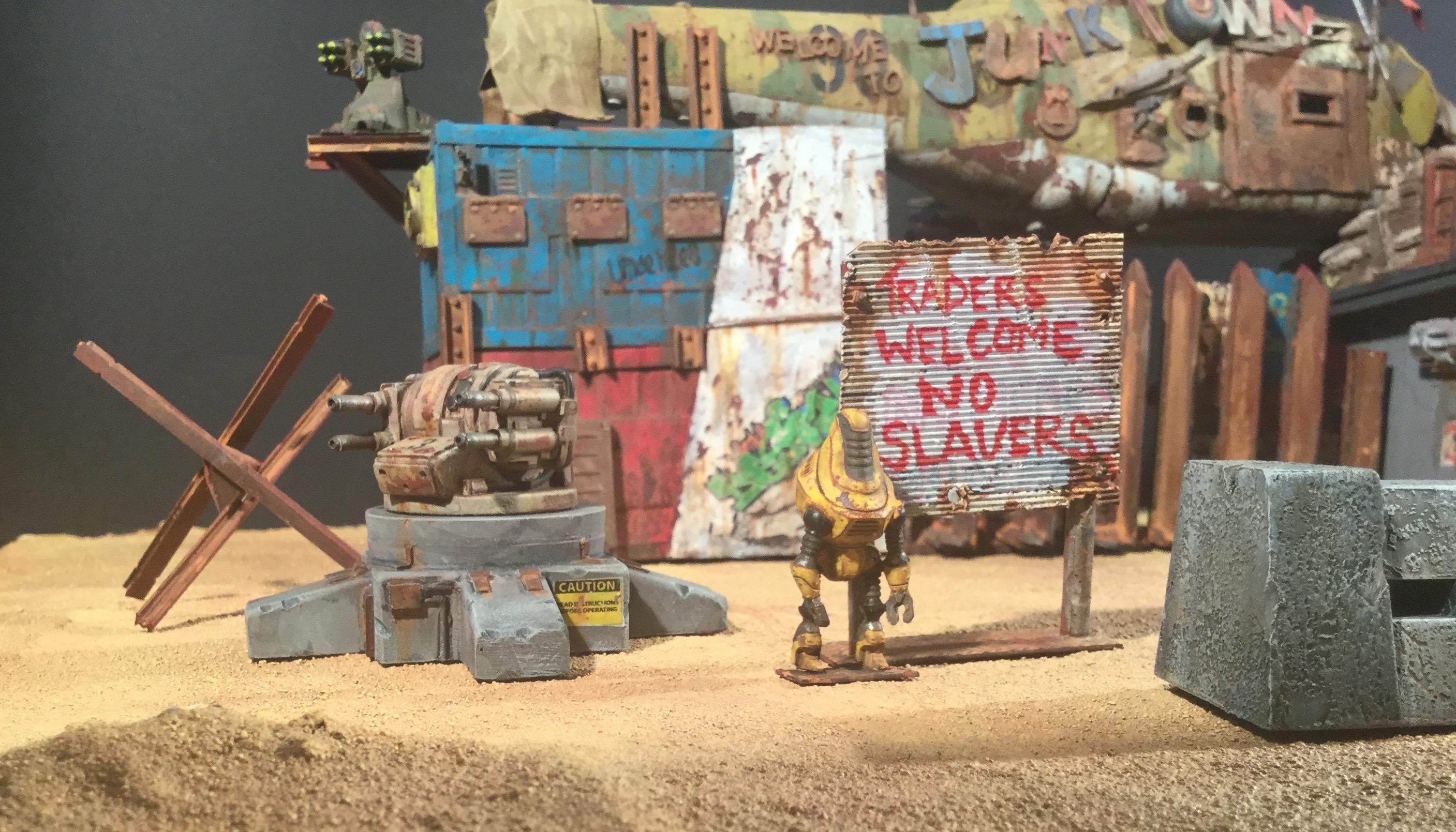 Junk Town Main Gate - welcome to Junk Town
