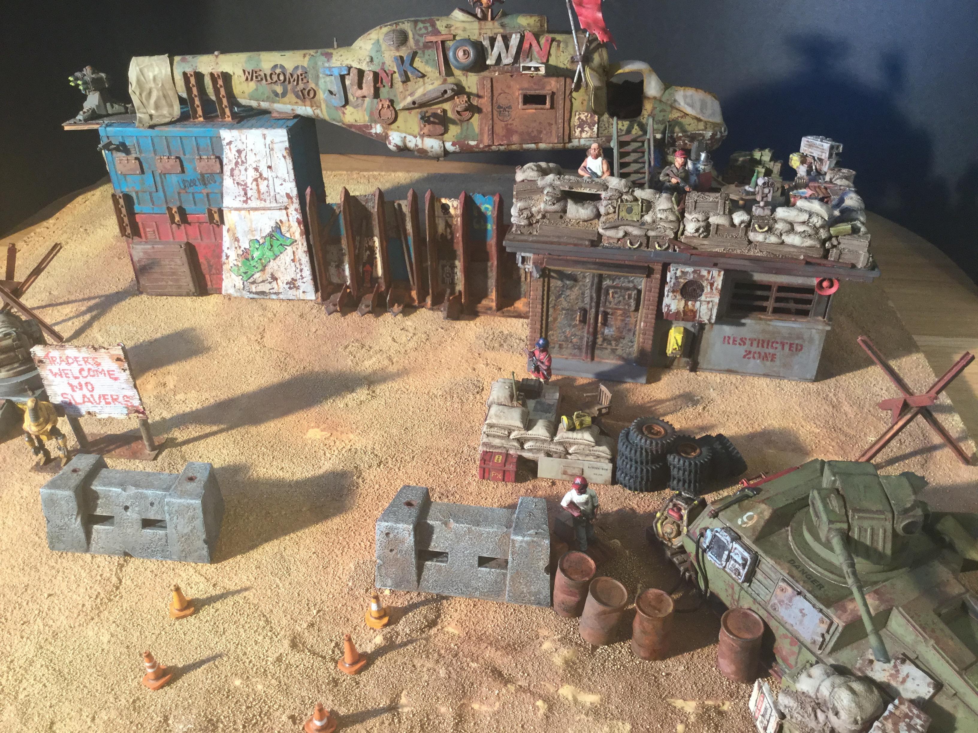 Junk Town Main Gate - welcome to Junk Town