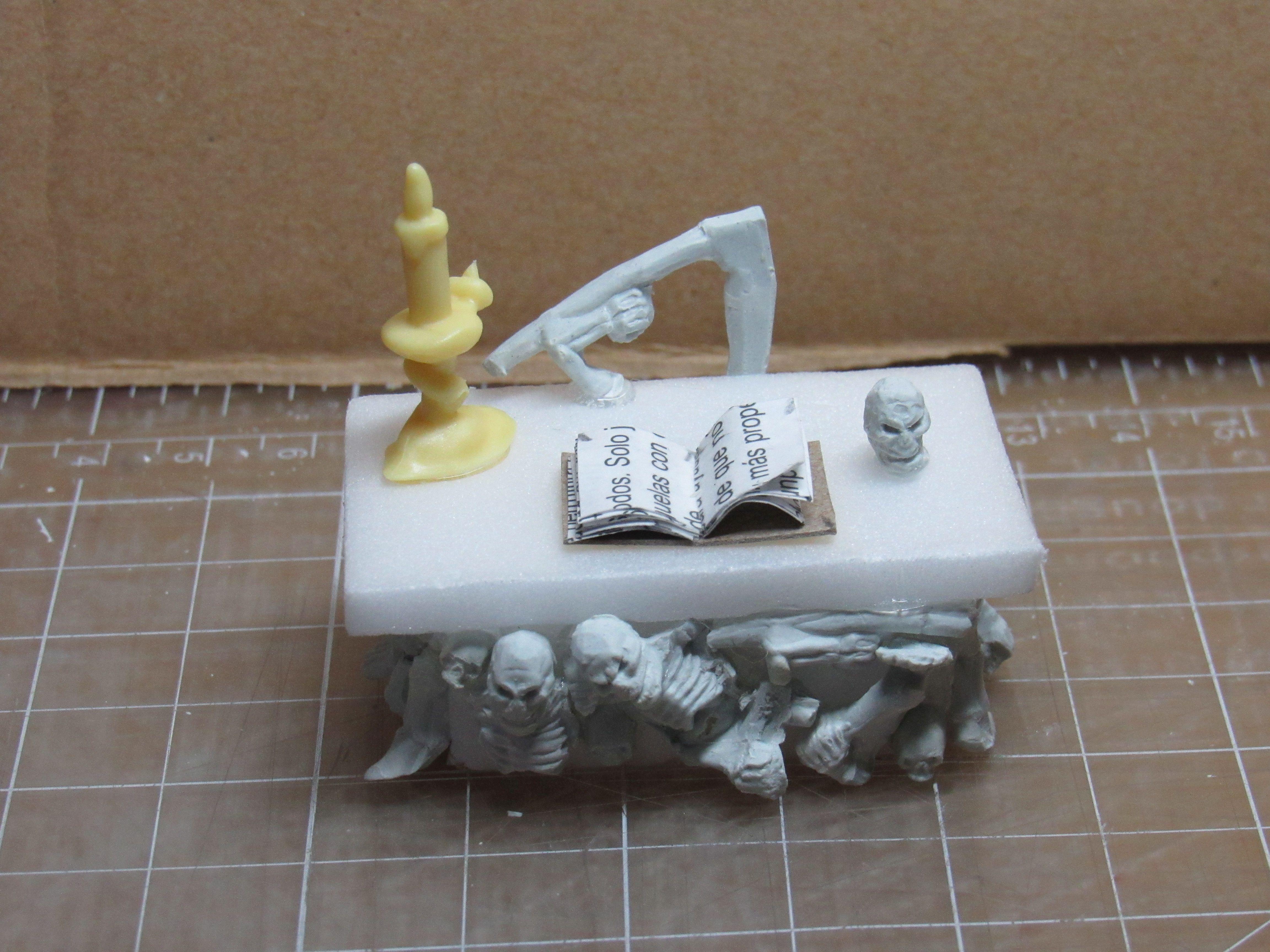 Hero Quest, Sorceror's table necro
